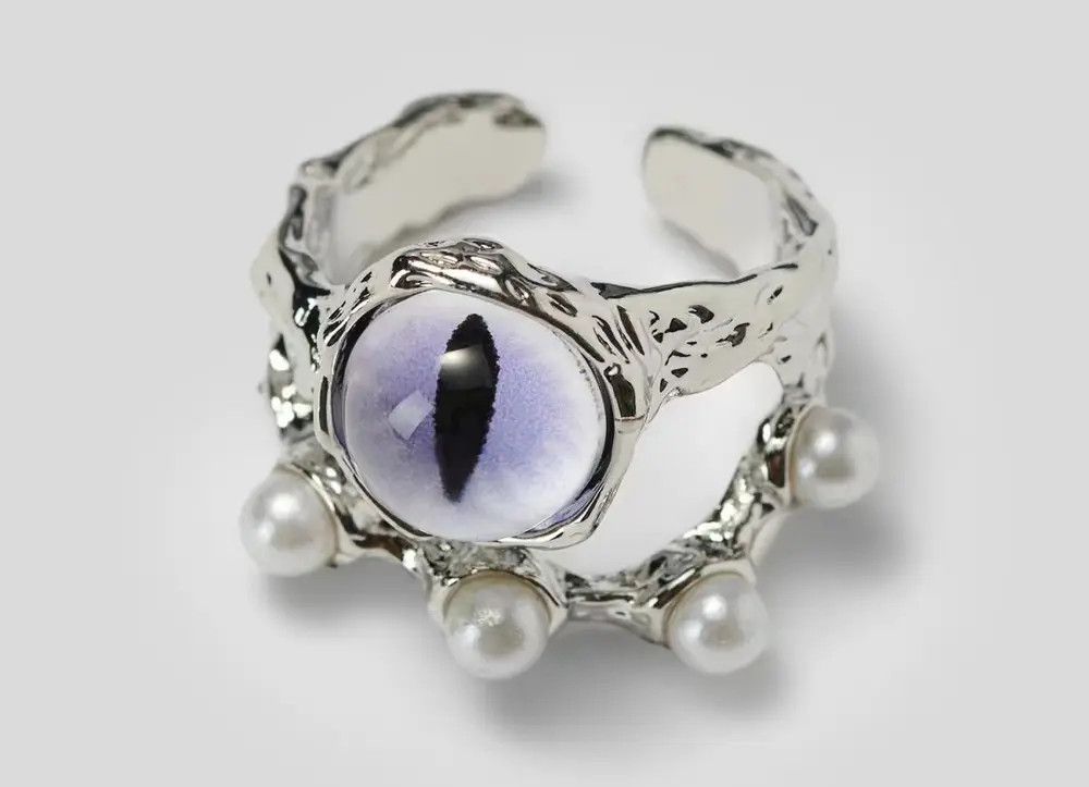 Designer × Japanese Brand × Vintage Devil's Eye Ring Size ONE SIZE - 1 Thumbnail