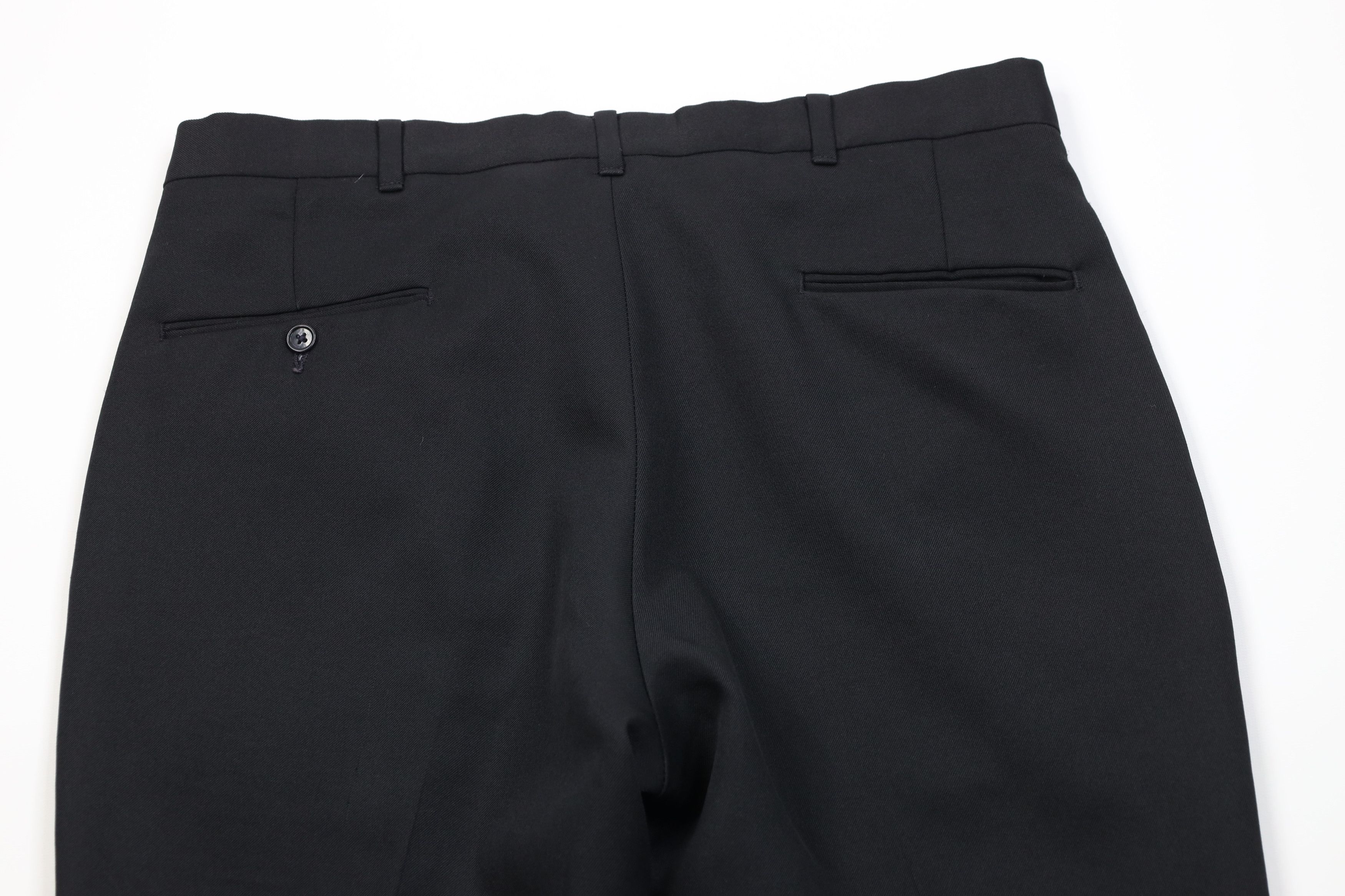 Vintage Vintage 70s Streetwear Flared Wide Leg Chino Pants Black USA Size US 36 / EU 52 - 10 Thumbnail