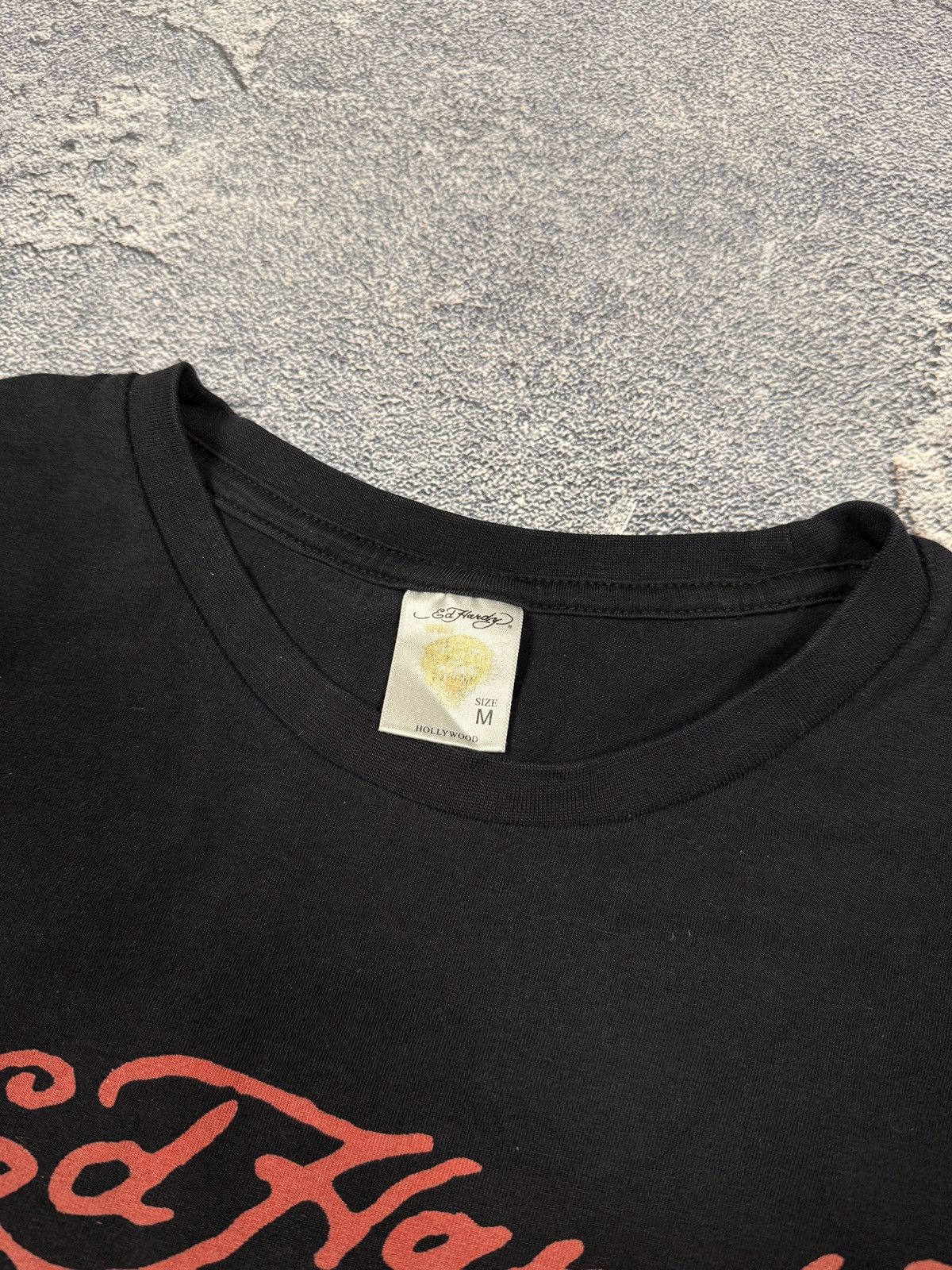 Ed Hardy × Vintage Rare tee t-shirt Ed hardy sport big logo Christian audigier Size US M / EU 48-50 / 2 - 5 Thumbnail
