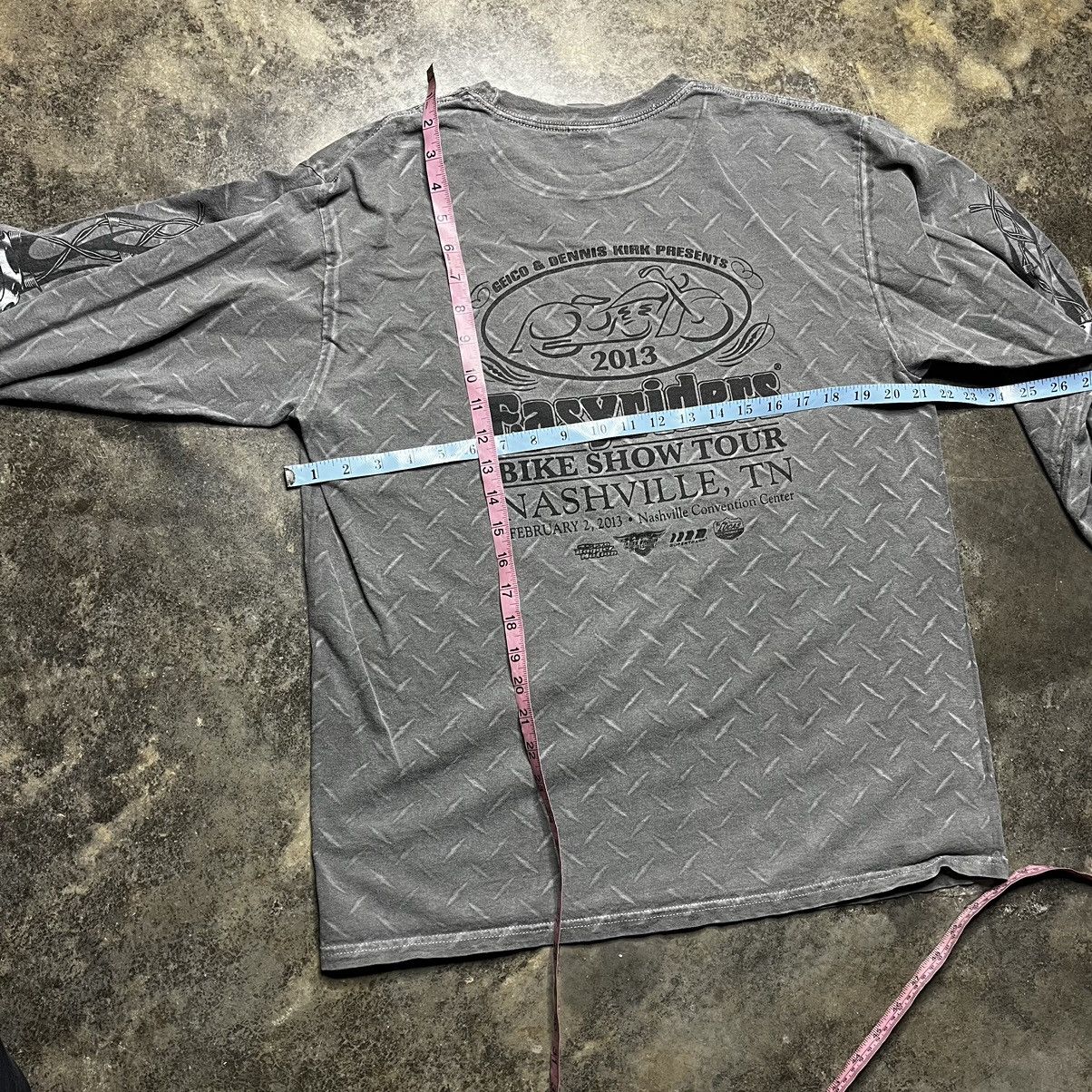 Vintage vintage easyriders choppers longsleeve steel tshirt Size US XL / EU 56 / 4 - 8 Thumbnail