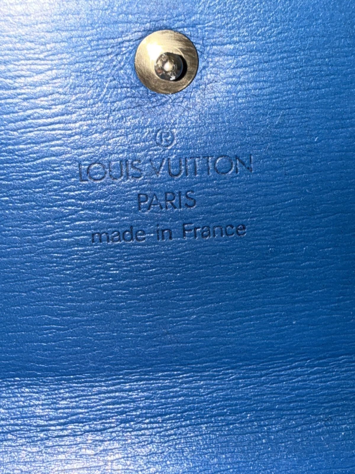 Louis Vuitton Louis Vuitton Blue Epi Wallet Size ONE SIZE - 13 Thumbnail