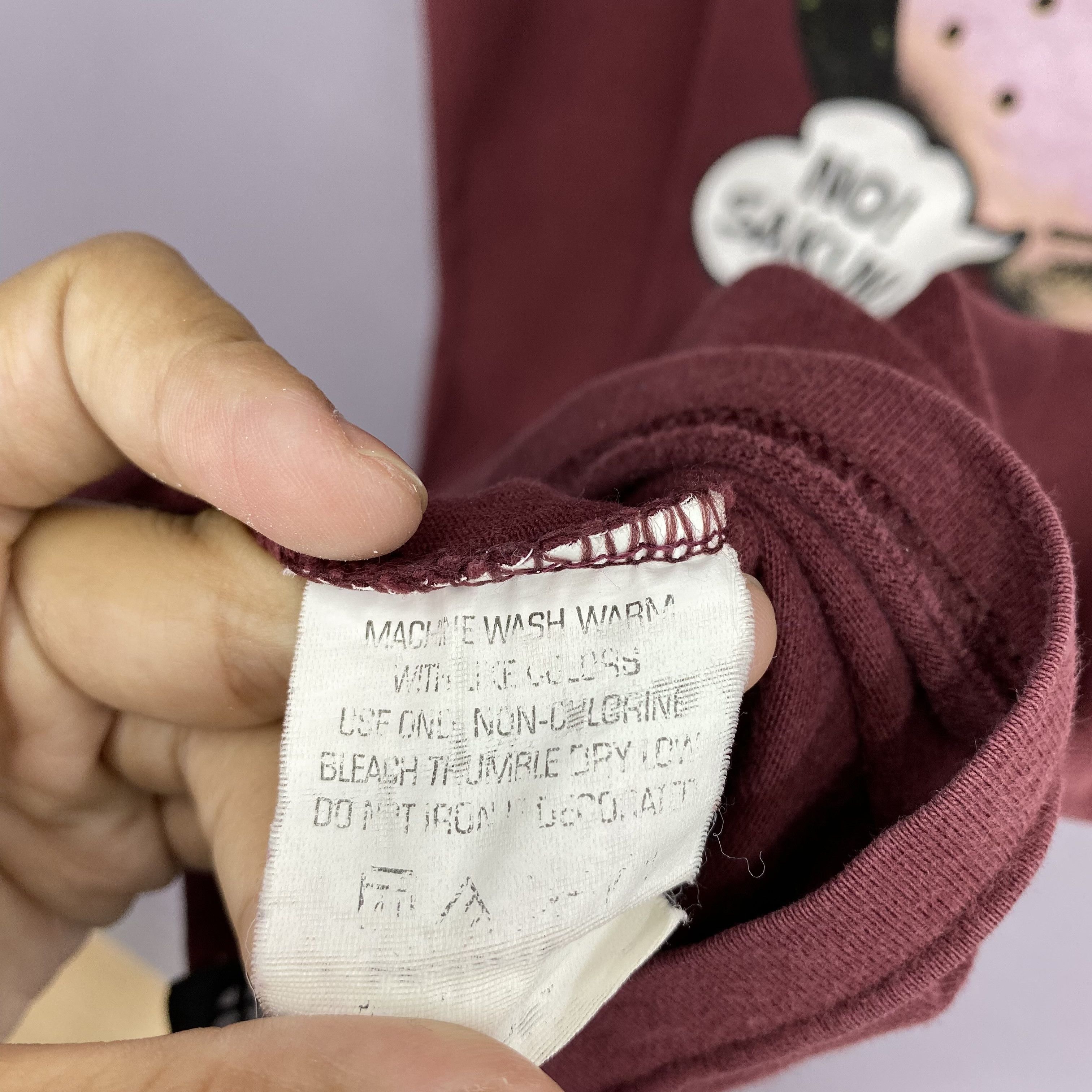 Japanese Brand Vintage Y2K Sakun Arts T-Shirt Japanese Fuck Pop Arts Tees Size US M / EU 48-50 / 2 - 8 Thumbnail