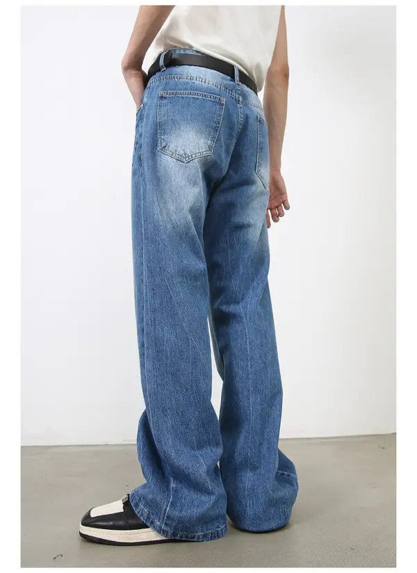 Japanese Brand Kagawa x Miki Fashion Lightning Pattern Washed Vintage Jeans Size US 32 / EU 48 - 5 Thumbnail