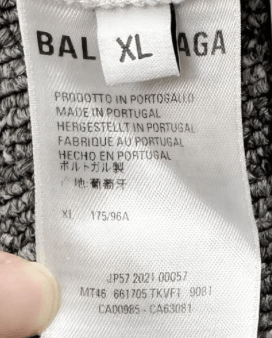 Balenciaga Balenciaga Off-White Distressed Ripped T-Shirt K12 Size US XL / EU 56 / 4 - 6 Thumbnail