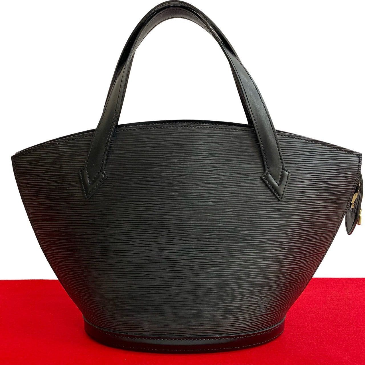 Louis Vuitton Louis Vuitton Handbag Black Leather Size ONE SIZE - 1 Thumbnail