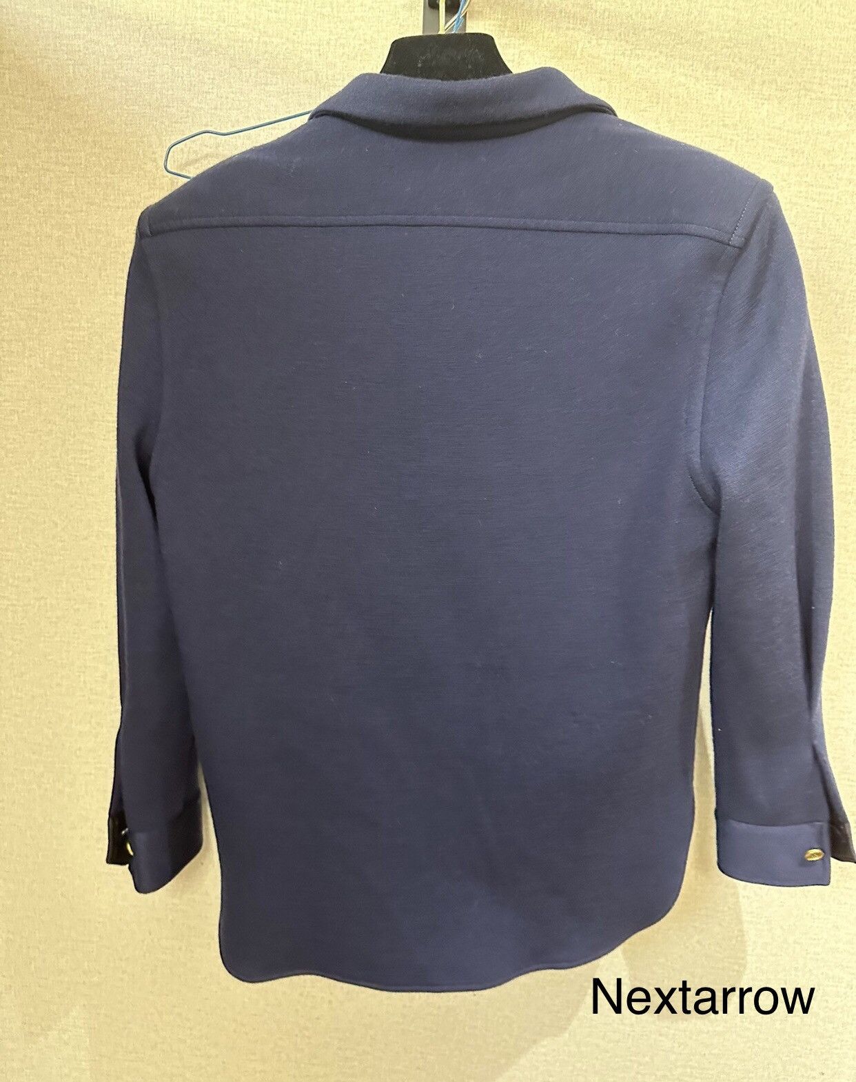 Saint Laurent Paris Saint laurent Blue woolen coat shirt2412-Nextarrow Size US S / EU 44-46 / 1 - 2 Thumbnail