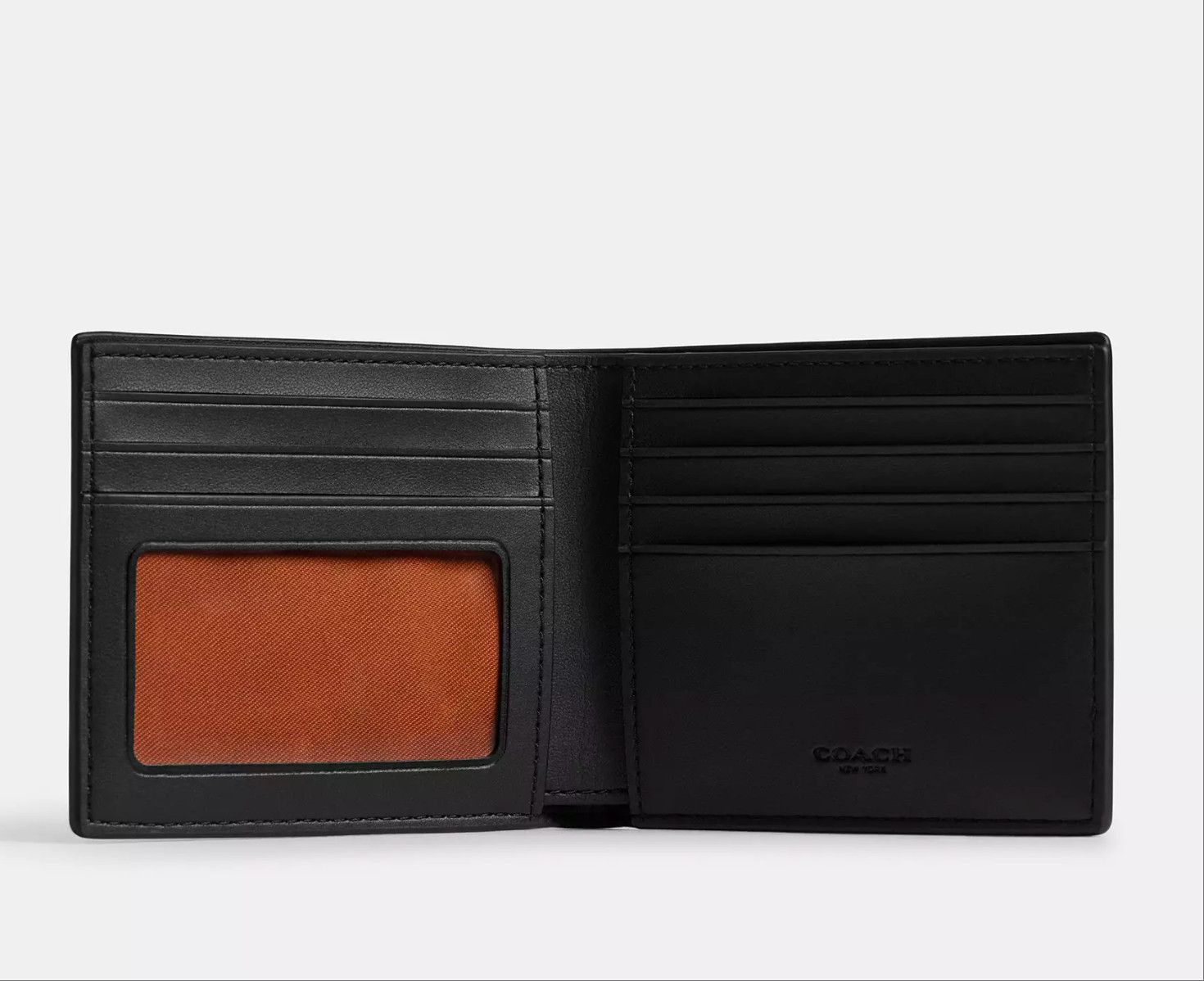 Coach Id Billfold Wallet In Signature Canvas CY394 Size ONE SIZE - 2 Thumbnail