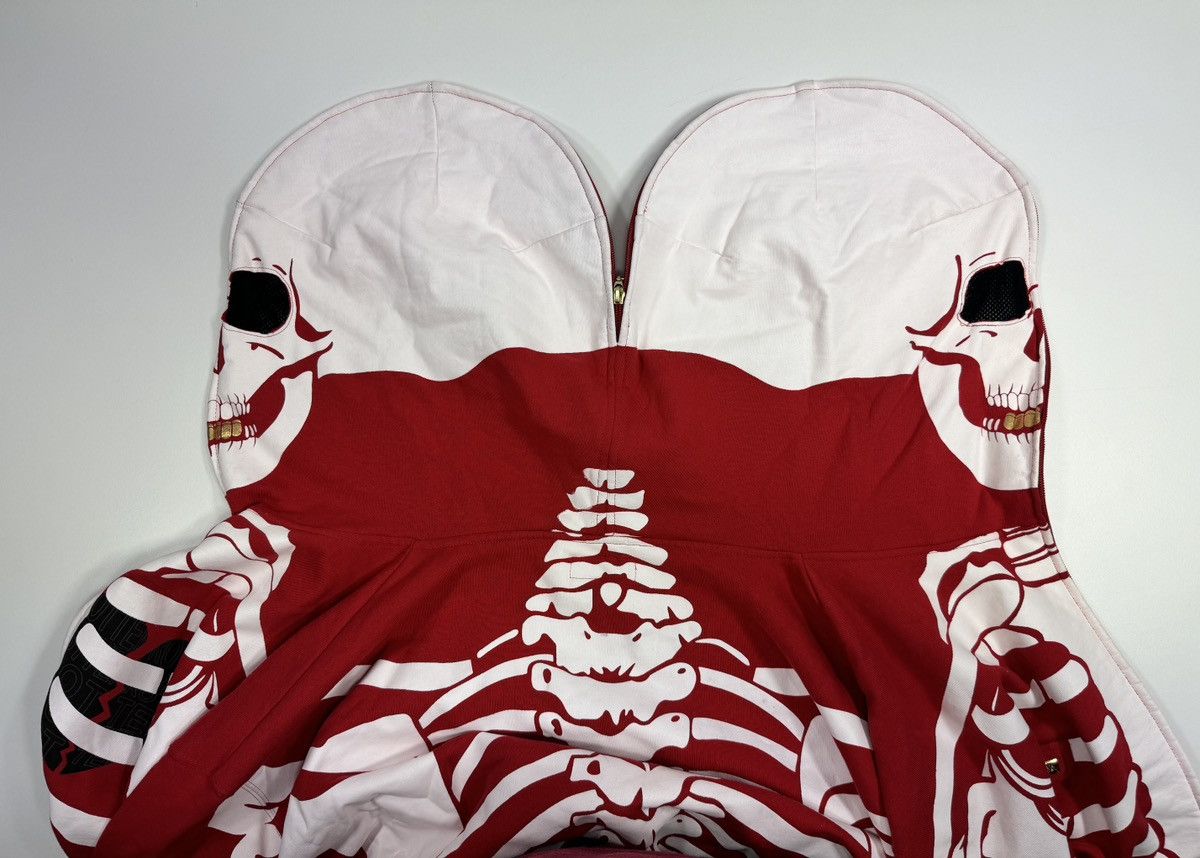 LRG VTG LRG Dead Serious Skeleton Skull Hoodie RARE Size 4XL Size US XXL / EU 58 / 5 - 19 Thumbnail