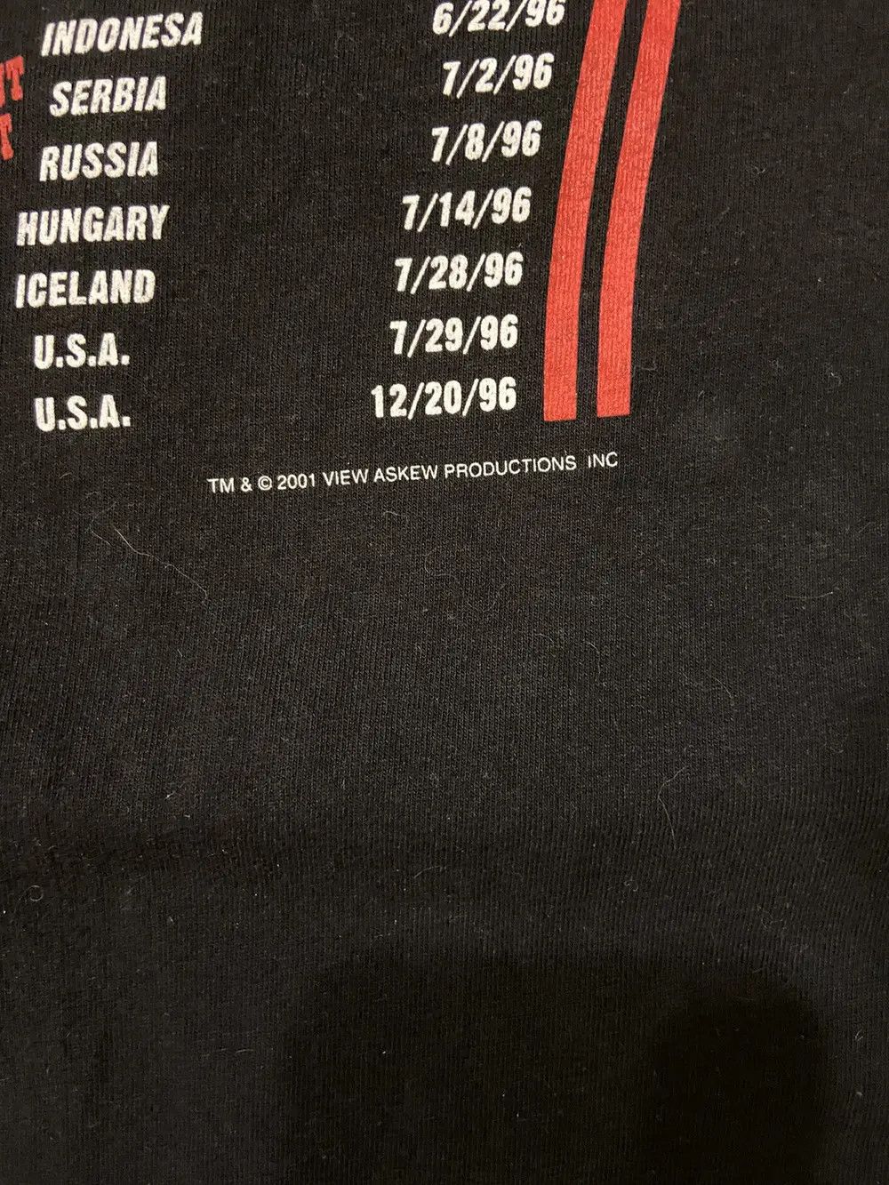 Band Tees VINTAGE BERSERKER F*K YOUR YANKEE BLUE JEANS WORLD TOUR Y2K Size US XL / EU 56 / 4 - 11 Thumbnail