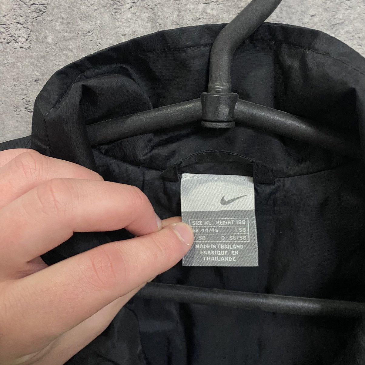 Nike Vintage Y2K Nike Track Jacket Nylon Top Striped Swoosh Size US XL / EU 56 / 4 - 8 Thumbnail
