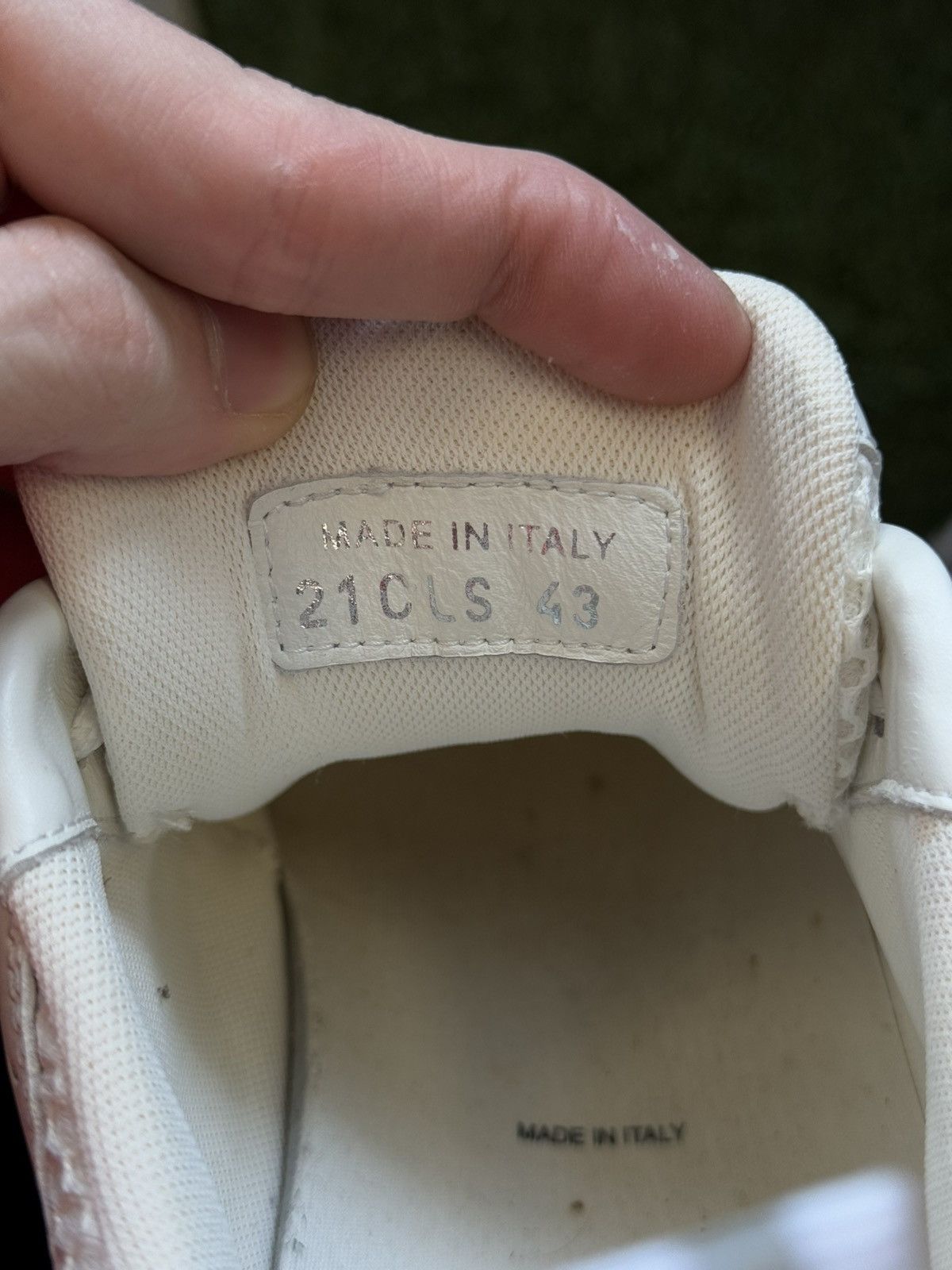 Dior Dior B22 White Sneakers Size 43EU/10US Discontinued Size US 10 / EU 43 - 10 Thumbnail