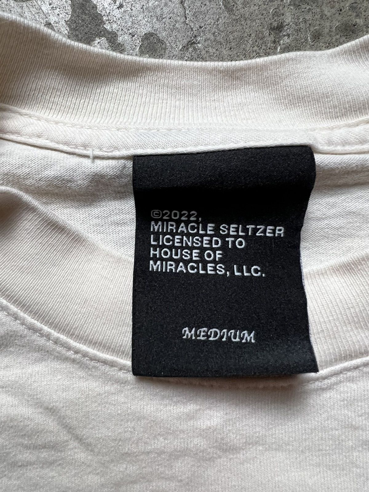 Japanese Brand 2022 miracle seltzer LOVE t shirt sold out rare size M Size US M / EU 48-50 / 2 - 4 Thumbnail