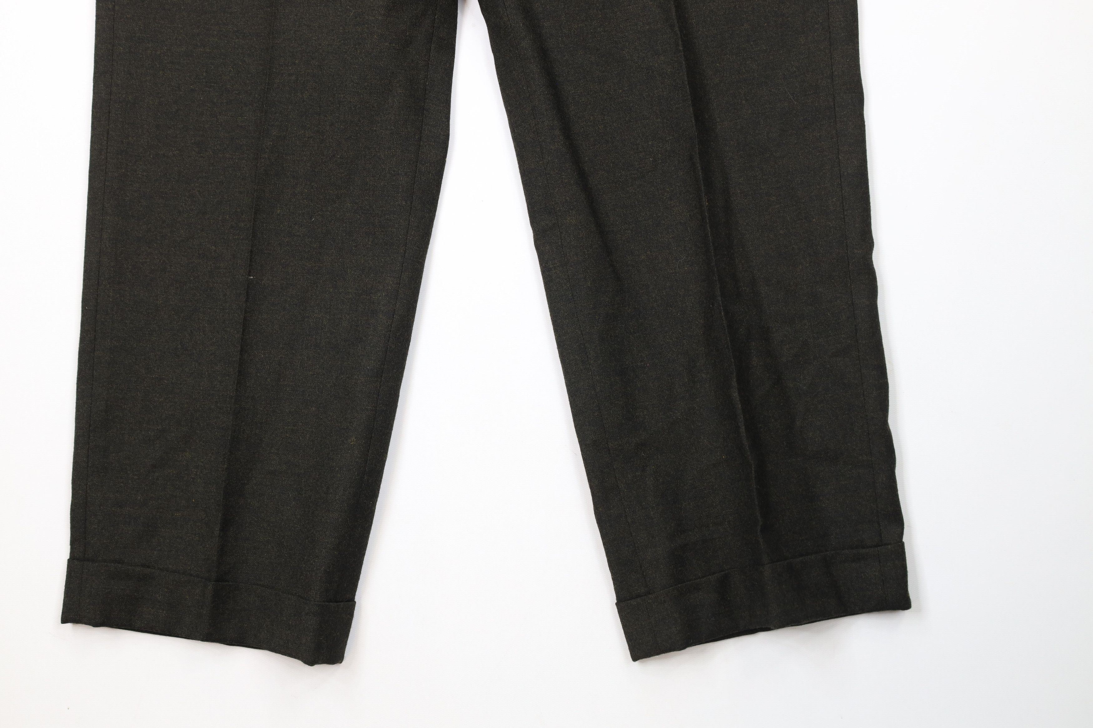 Vintage Vintage 50s 60s Saks Fifth Avenue Chino Pants Green USA Size US 30 / EU 46 - 4 Thumbnail