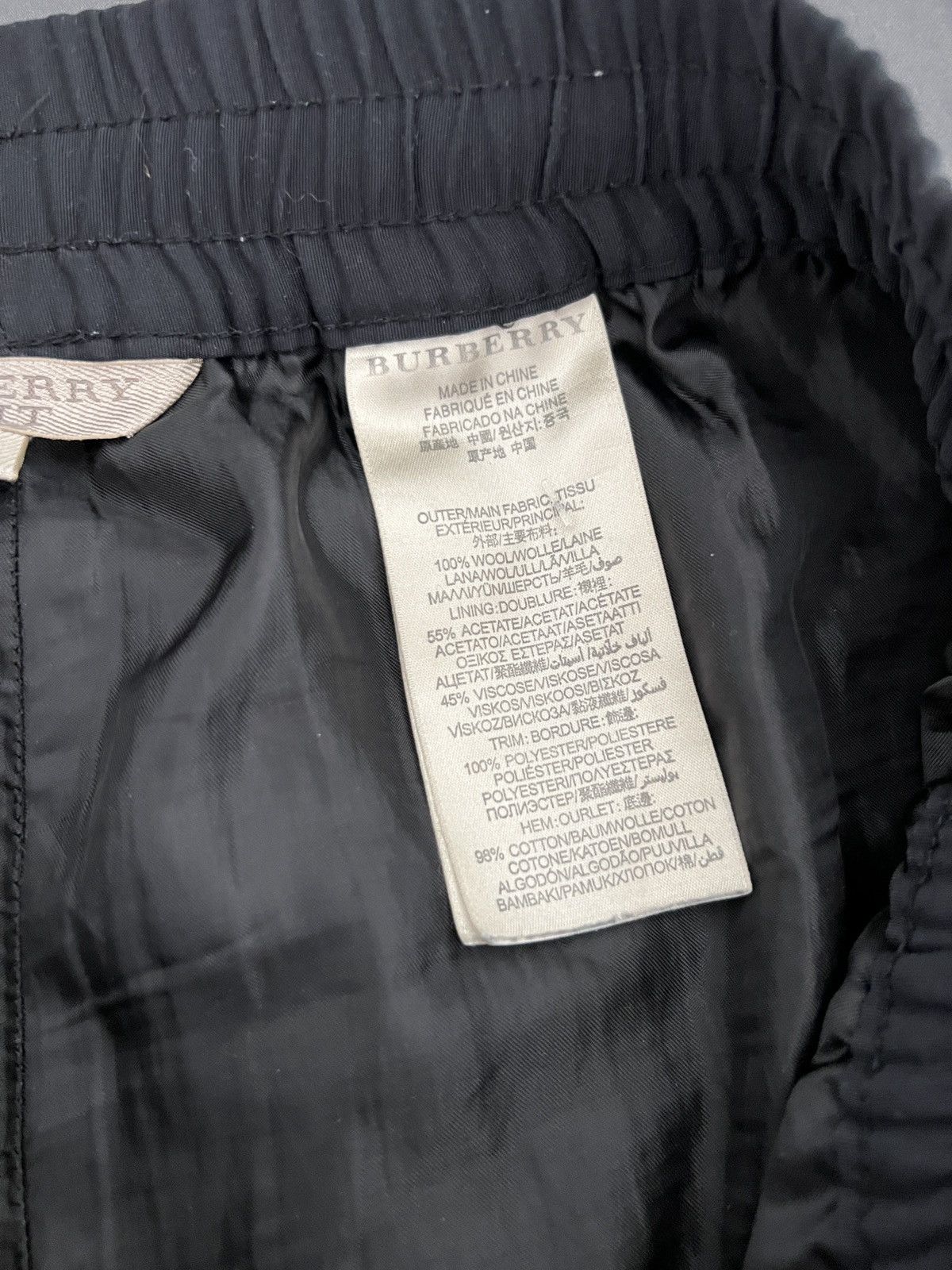 Burberry 🔥 Burberry Grey Wool Pants Size US 34 / EU 50 - 9 Thumbnail