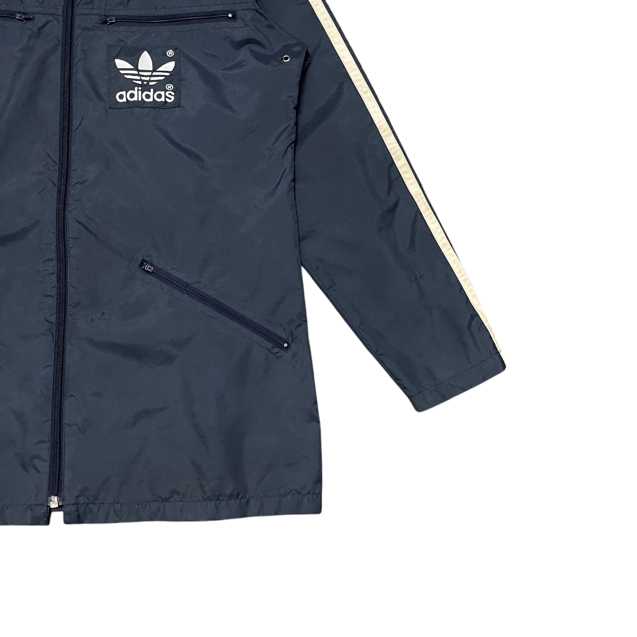 Adidas Vintage 90's Adidas Trefoil Jacket Size US S / EU 44-46 / 1 - 4 Thumbnail