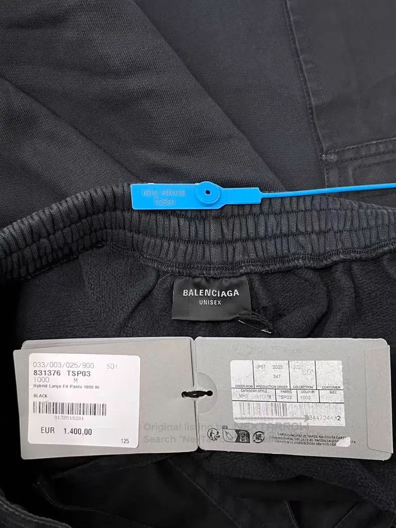 Balenciaga Balenciaga size M Paper Texture Cotton Twill Work Pants Size US 27 - 5 Thumbnail
