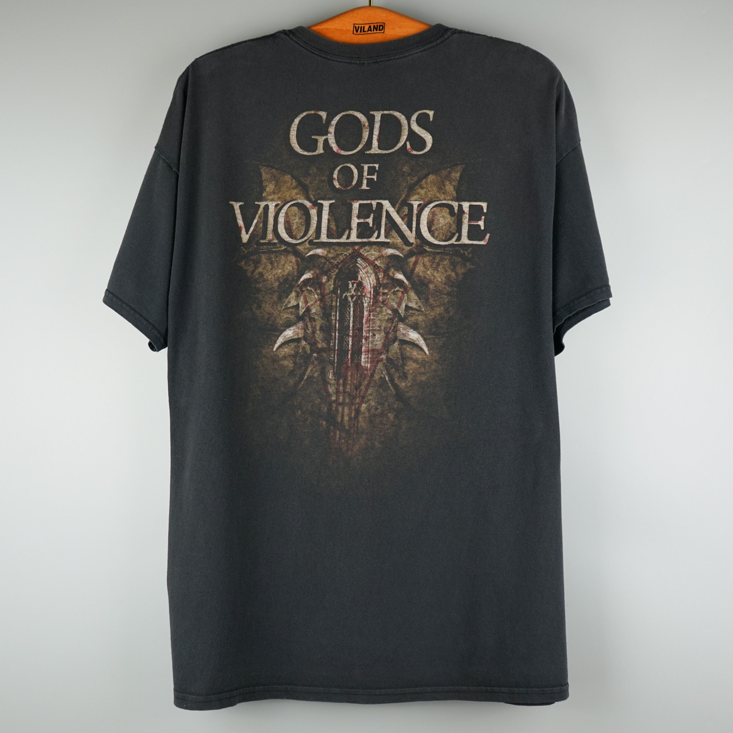 Band Tees × Vintage Vintage 2017 Kreator T-Shirt Gods of Violence Size US XXL / EU 58 / 5 - 9 Thumbnail