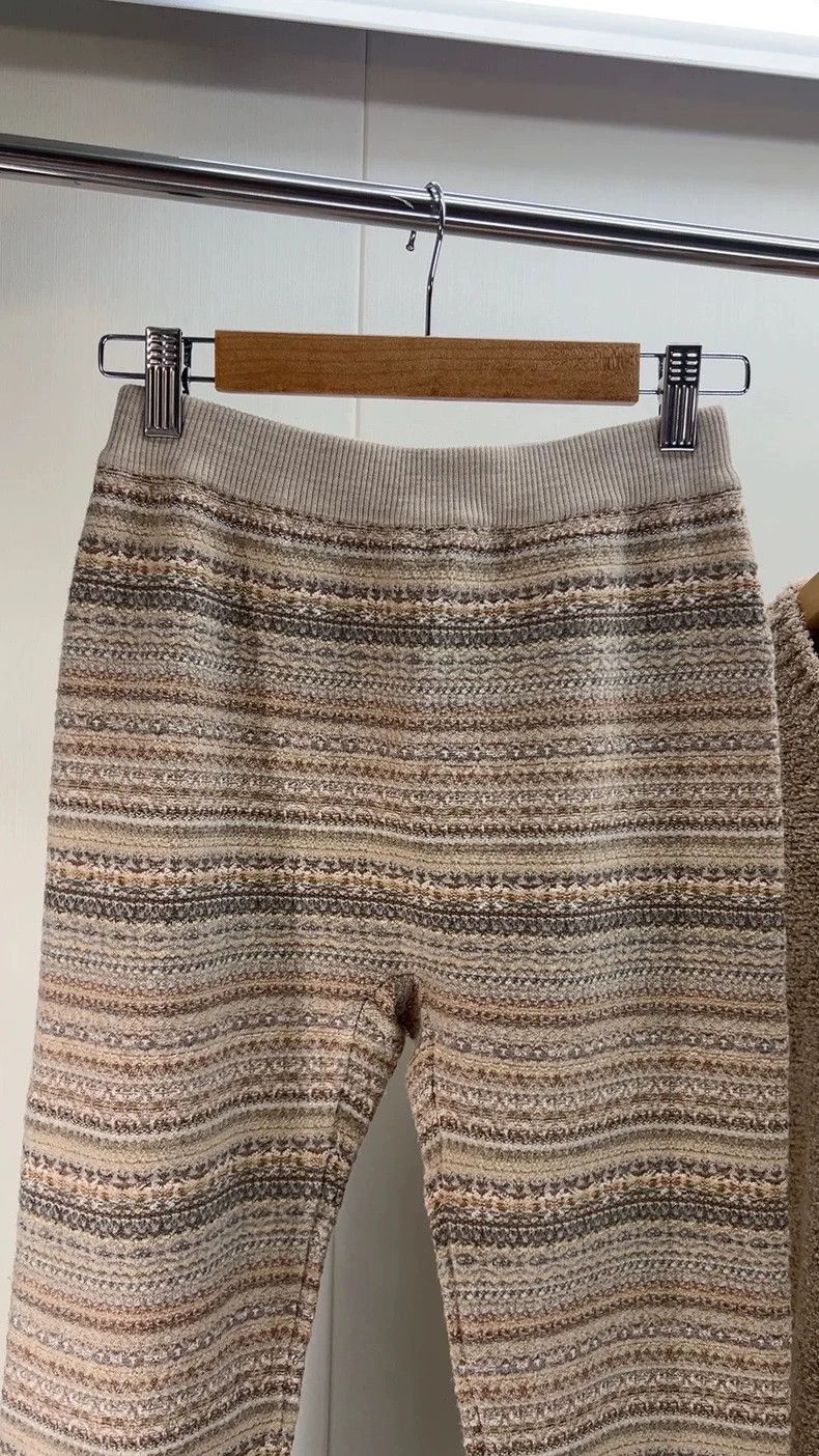 Loro Piana LORO PIANA sizeM Fair Isle jacquard woolen trousers Size 36" / US 14 / IT 50 - 7 Thumbnail