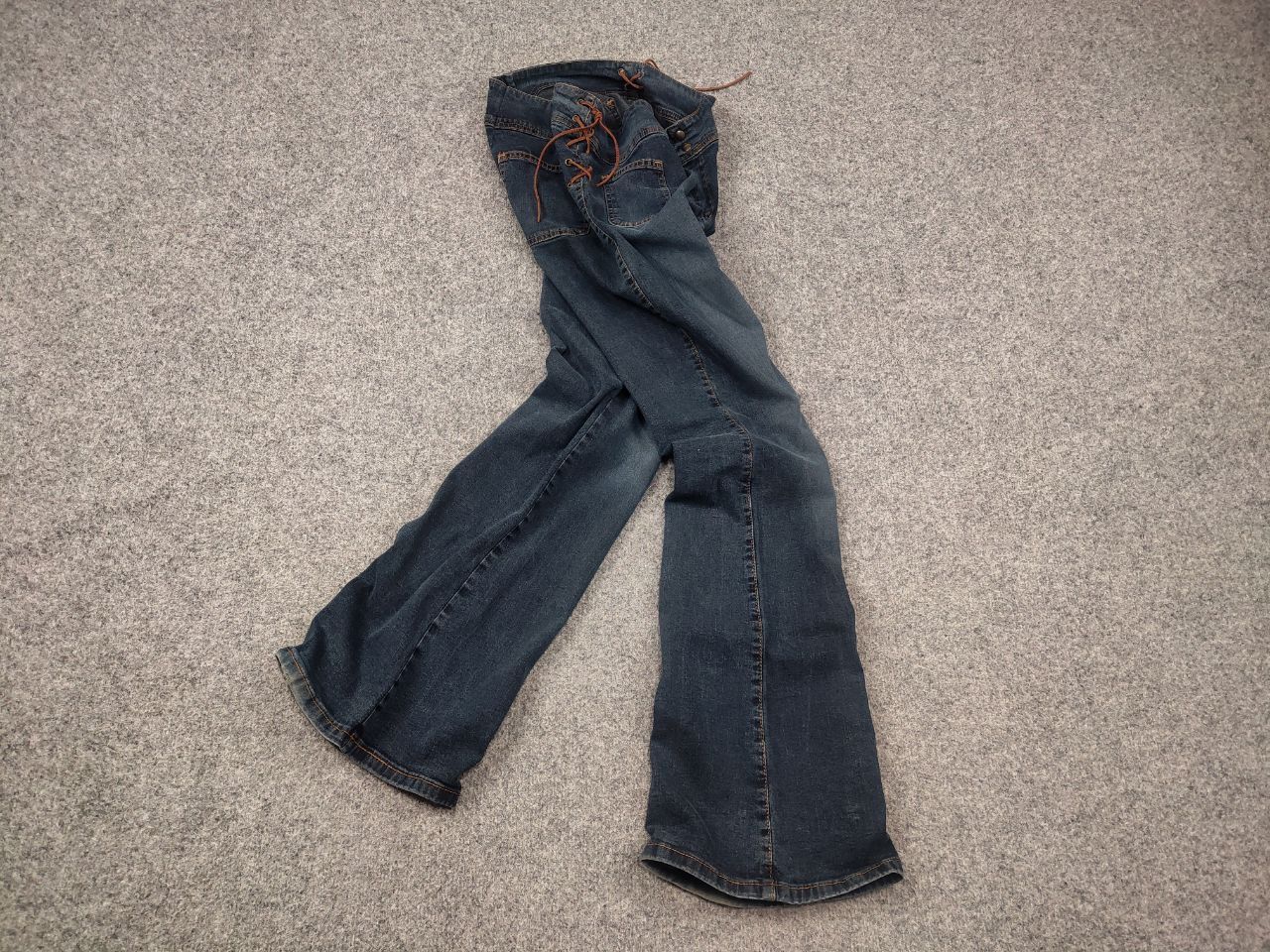 Le Grande Bleu (L.G.B.) Vintage Hysteric Glamour Faded l.g.b. Style Flared jeans Size 42" / US 20 - 2 Thumbnail