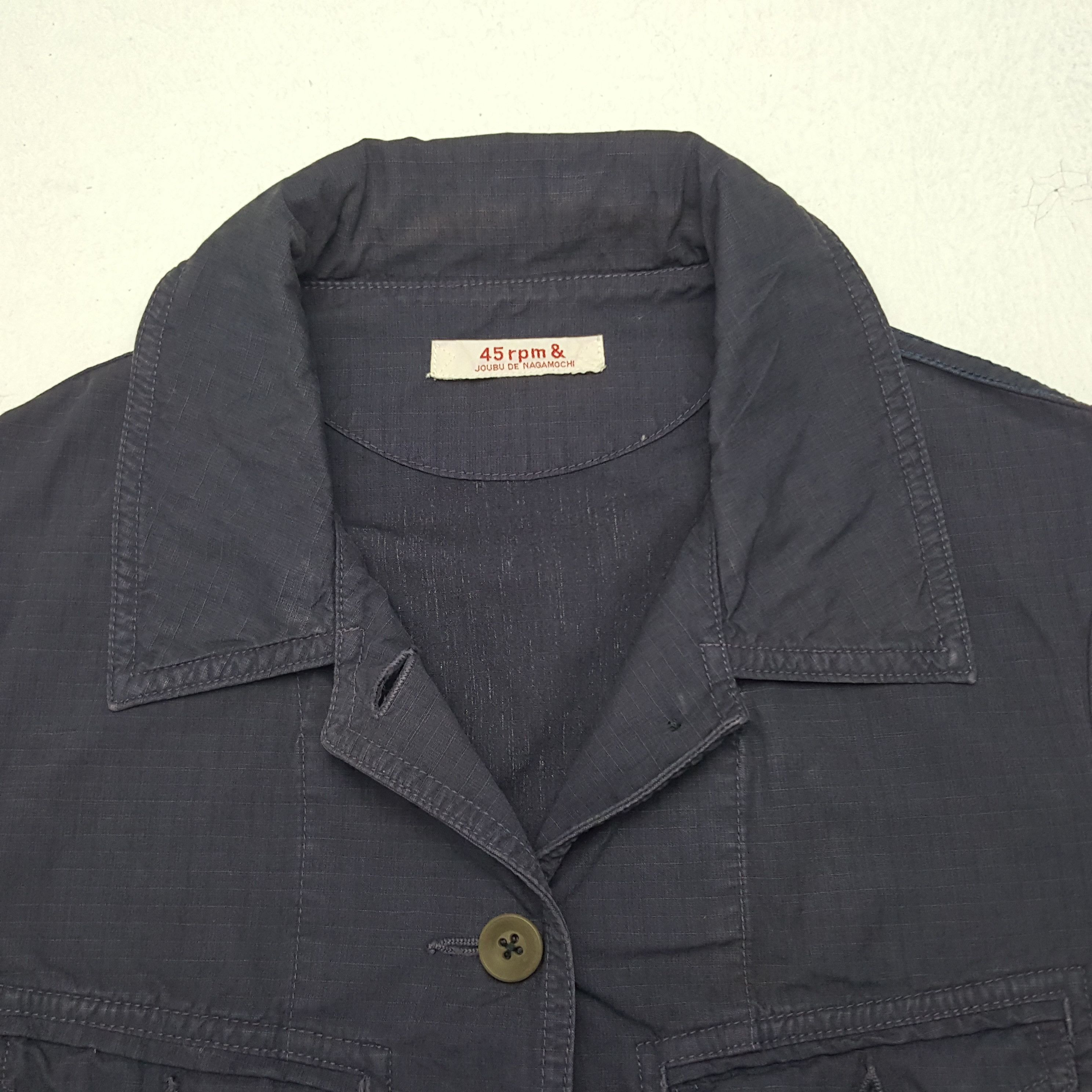 45rpm × Japanese Brand × Vintage Vintage 45rpm Japanese Custom Art Skull Jacket Size US S / EU 44-46 / 1 - 5 Thumbnail