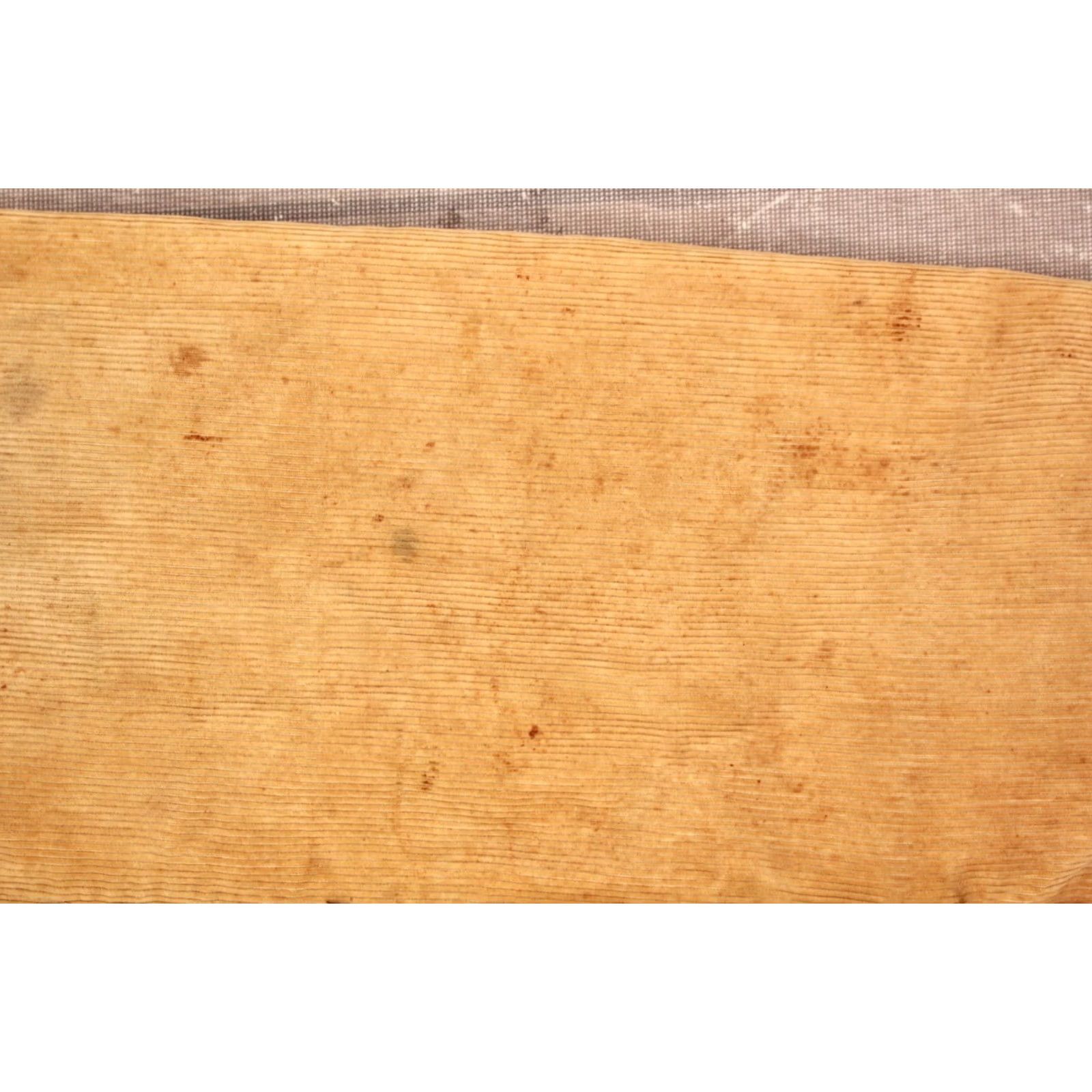 Vintage 1900s Boy's Pants VTG Corduroy 25x18.5 Edwardian Antique Tan Cotton Corduroy Button Fly Size US 26 / EU 42 - 5 Thumbnail