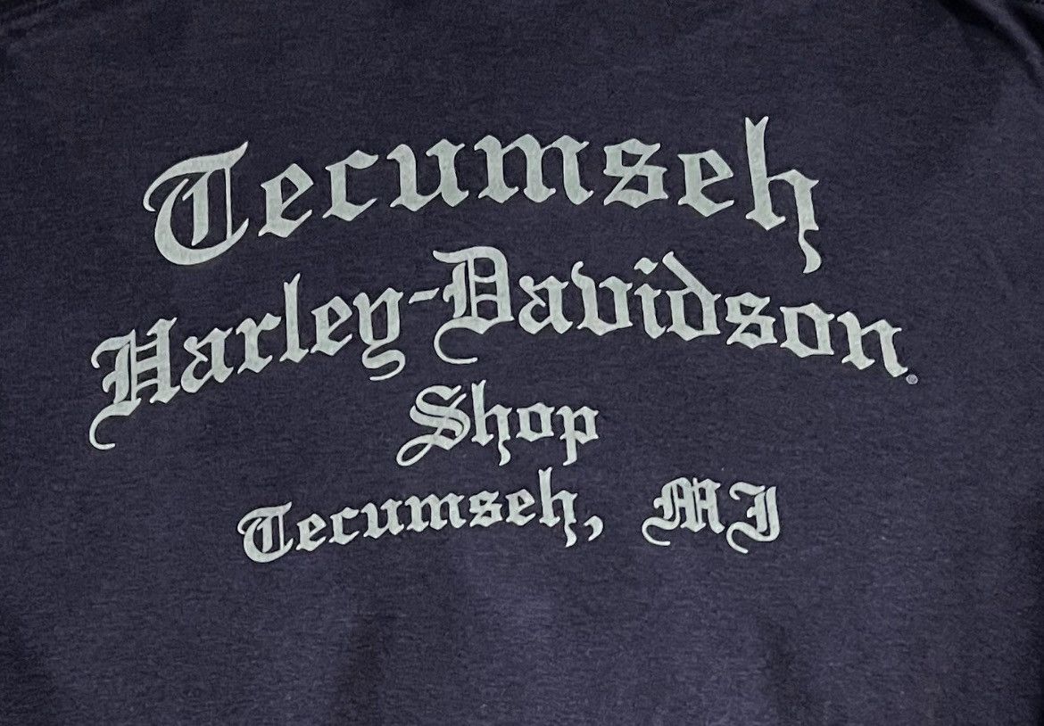 Harley Davidson Vintage Y2K Harley Davidson Chrome Eagle Graphic Tee Size US L / EU 52-54 / 3 - 4 Thumbnail