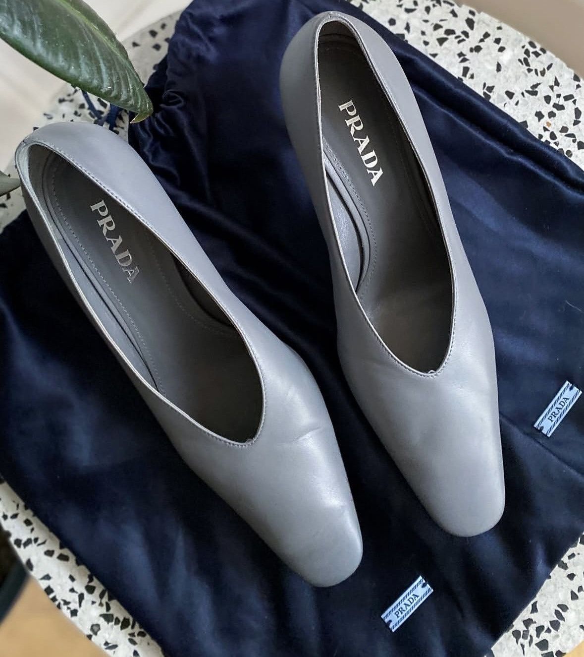 Prada Prada leather heels Size US 7 / IT 37 - 1 Thumbnail