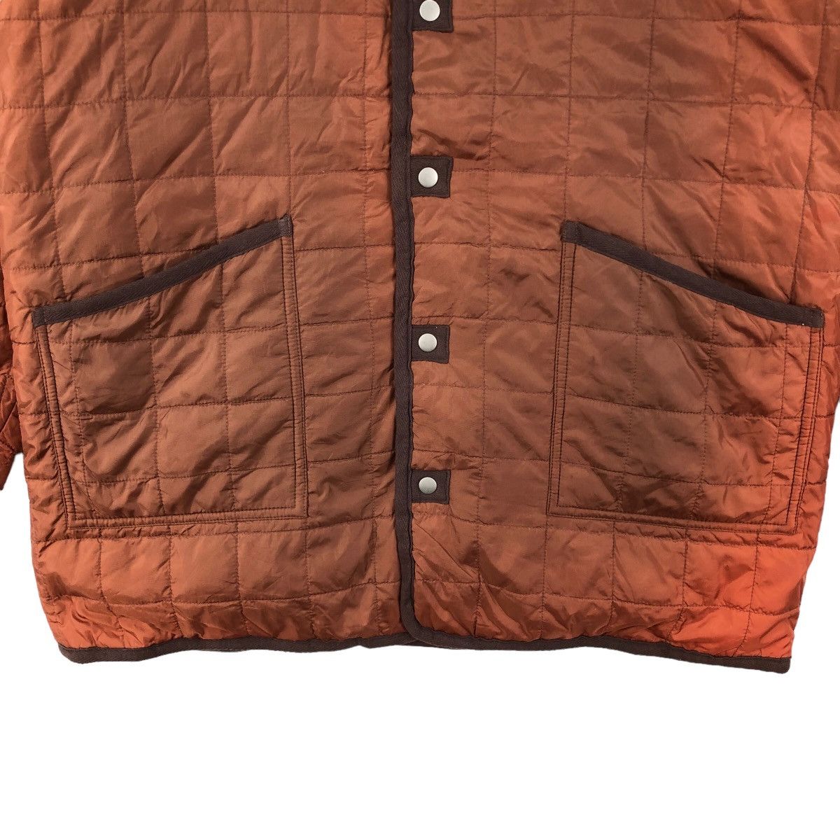 Indigo Vintage 90s Quilted Jacket Japanese Brand Indigo Size US L / EU 52-54 / 3 - 3 Thumbnail