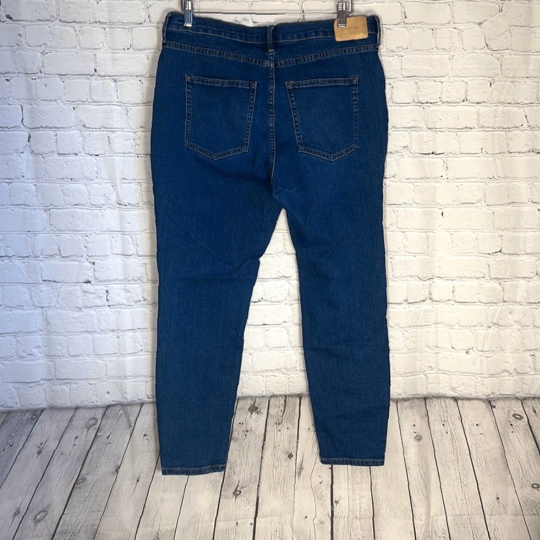 Everlane Everlane Jeans Women Medium Wash Cotton Size 33 Skinny Mid Rise Blue 33 Jeans Size 24" / US 00 / IT 34 - 6 Thumbnail