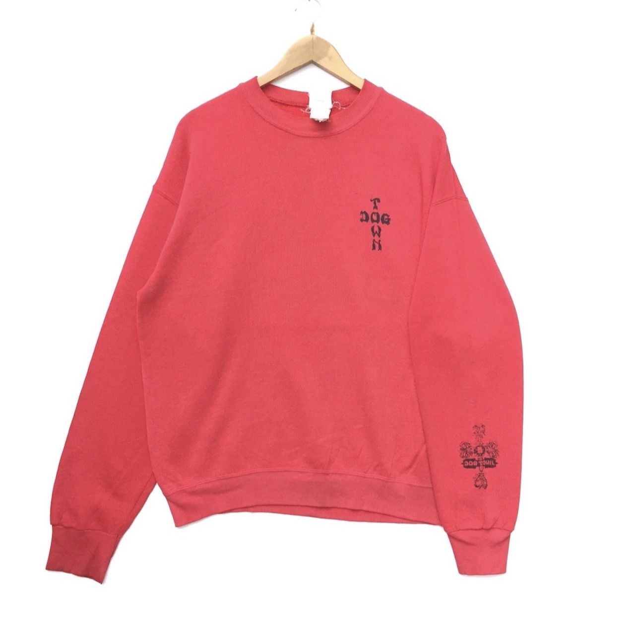 Dogtown Vintage 90s Dogtown Big Logo Sweatshirt | Spell Out | L | Size US L / EU 52-54 / 3 - 9 Thumbnail