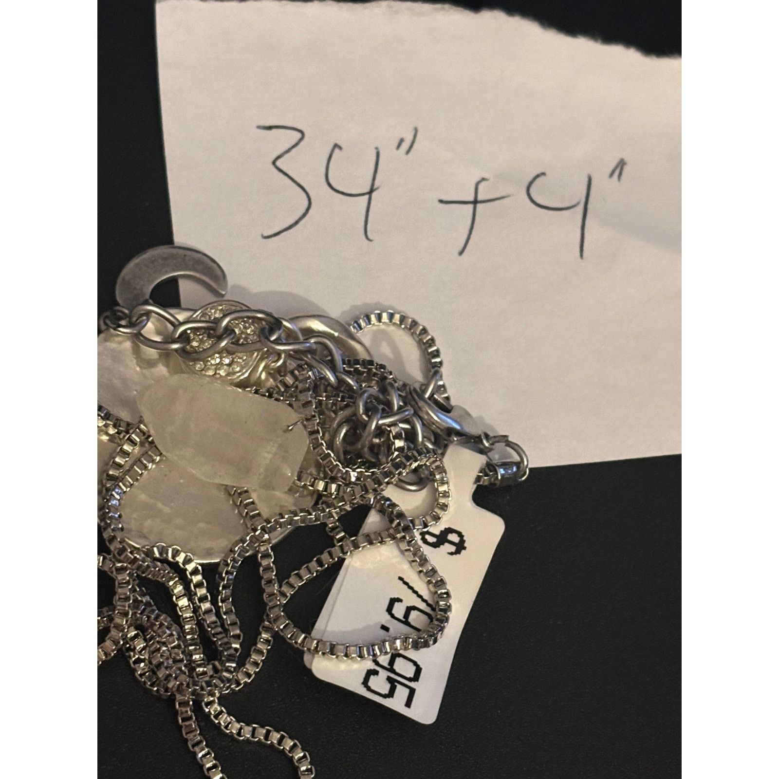 Other Macy’s NWT Silver Tone Necklace 34” Size ONE SIZE - 8 Thumbnail