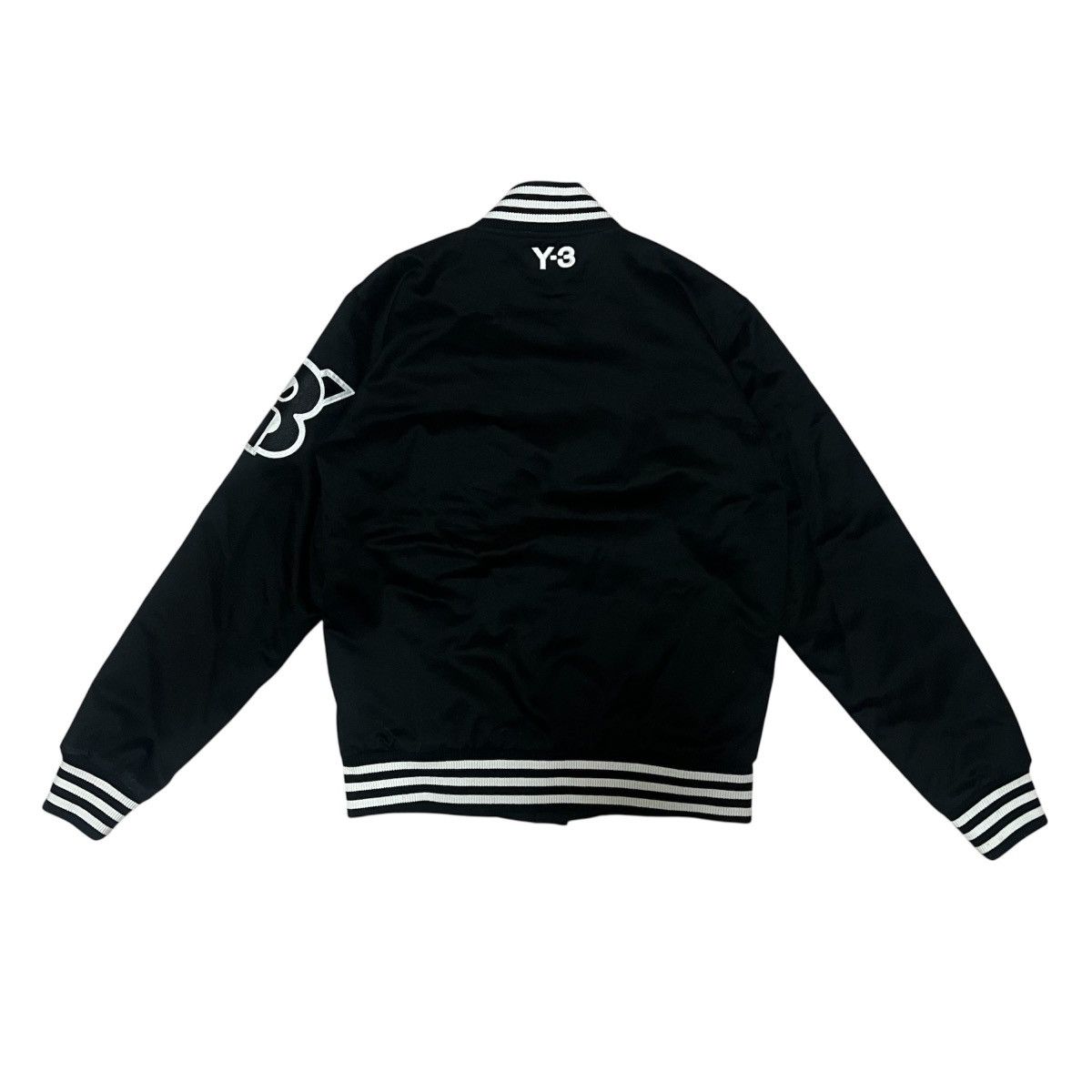 Adidas × Y-3 AW19 Adidas Y-3 Yohji Yamamoto Letters bomber jacket Size US M / EU 48-50 / 2 - 12 Thumbnail