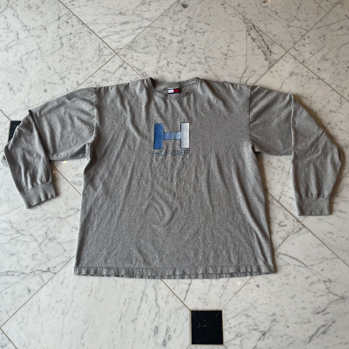 Tommy Hilfiger × Vintage Vintage 90’s Tommy Hilfiger Longsleeve Size US XL / EU 56 / 4 - 2 Thumbnail