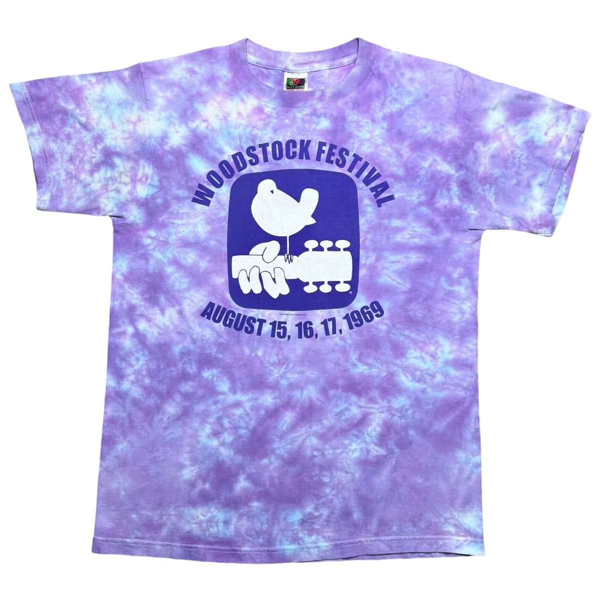 Vintage 1990s Woodstock Festival 1969 Promo Band T-Shirt