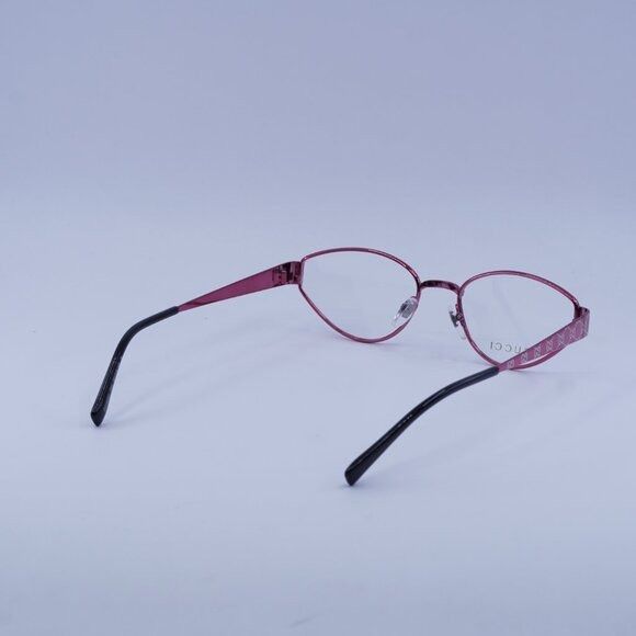 Gucci Gucci GG1853O 003 Eyeglasses Fuchsia with GG Pattern 54mm Size ONE SIZE - 8 Thumbnail