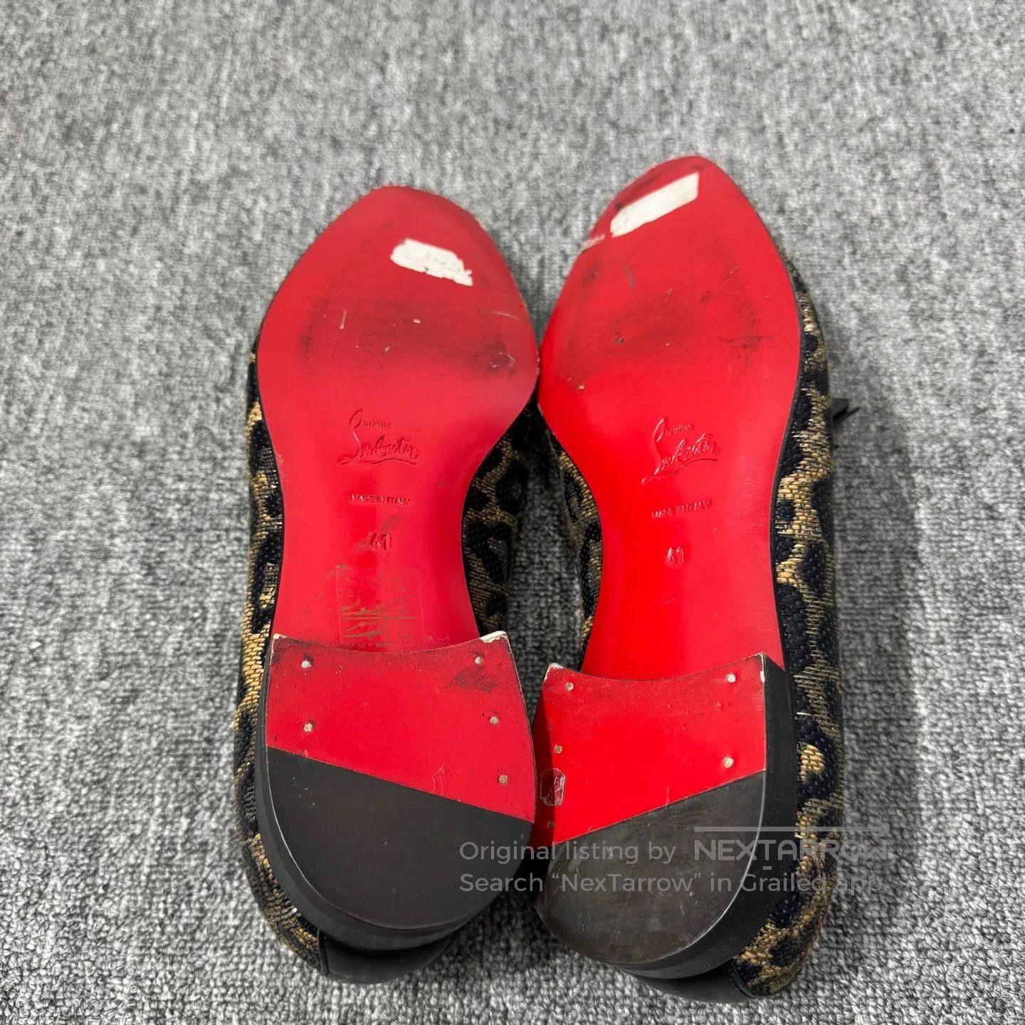 Christian Louboutin Christian Louboutin Woven Slip-On. Size US 8 / EU 41 - 4 Thumbnail