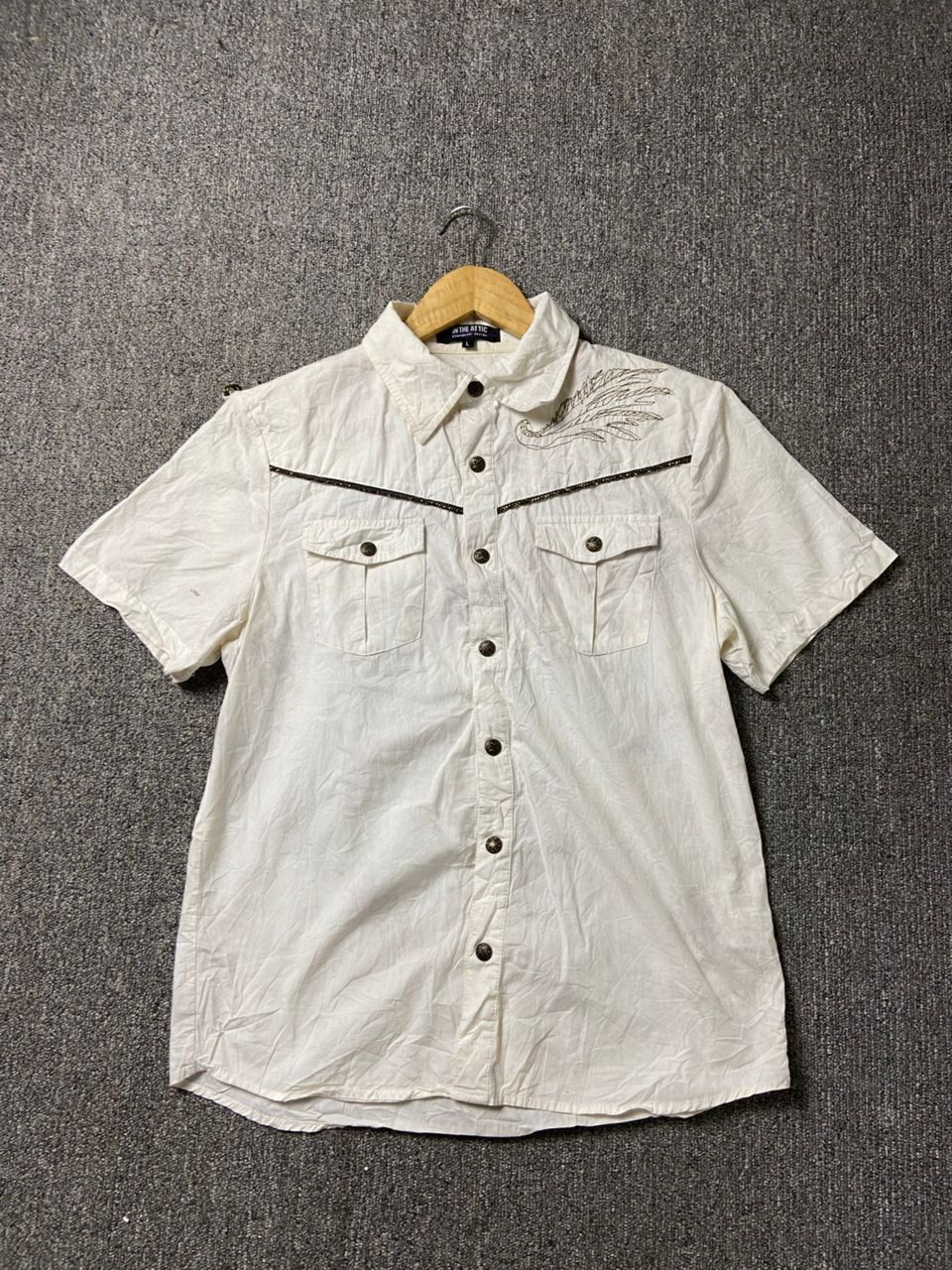 In The Attic In The Attic Western-Style Shirts with Chest Pocket (192) Size US L / EU 52-54 / 3 - 1 Thumbnail