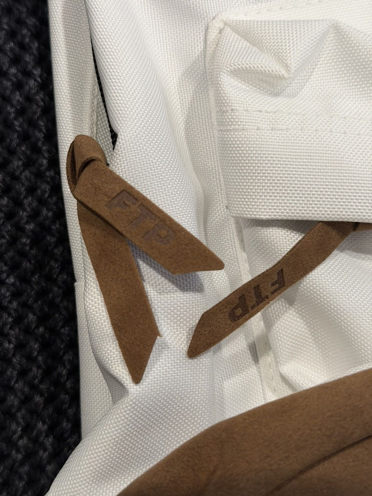 Fuck The Population FTP Bear Packpack white Size ONE SIZE - 7 Thumbnail