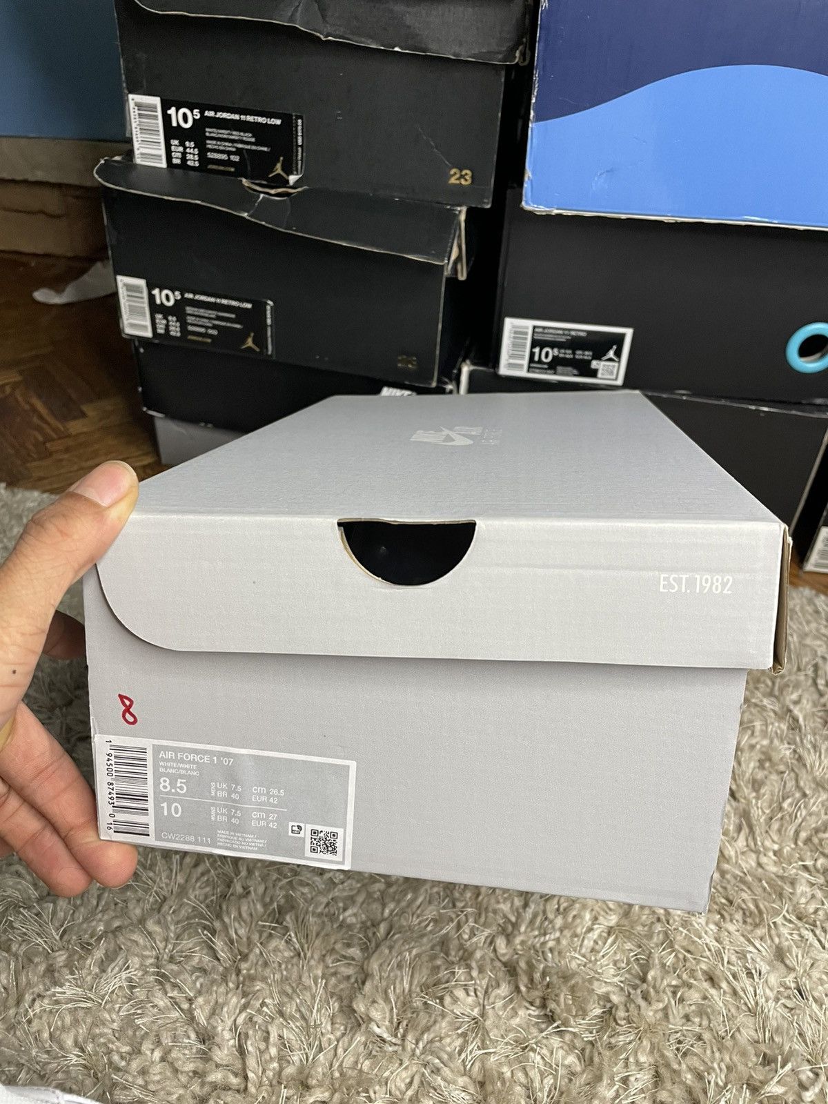 Nike Nike Air Force 1 Size US 8.5 / EU 41-42 - 11 Thumbnail