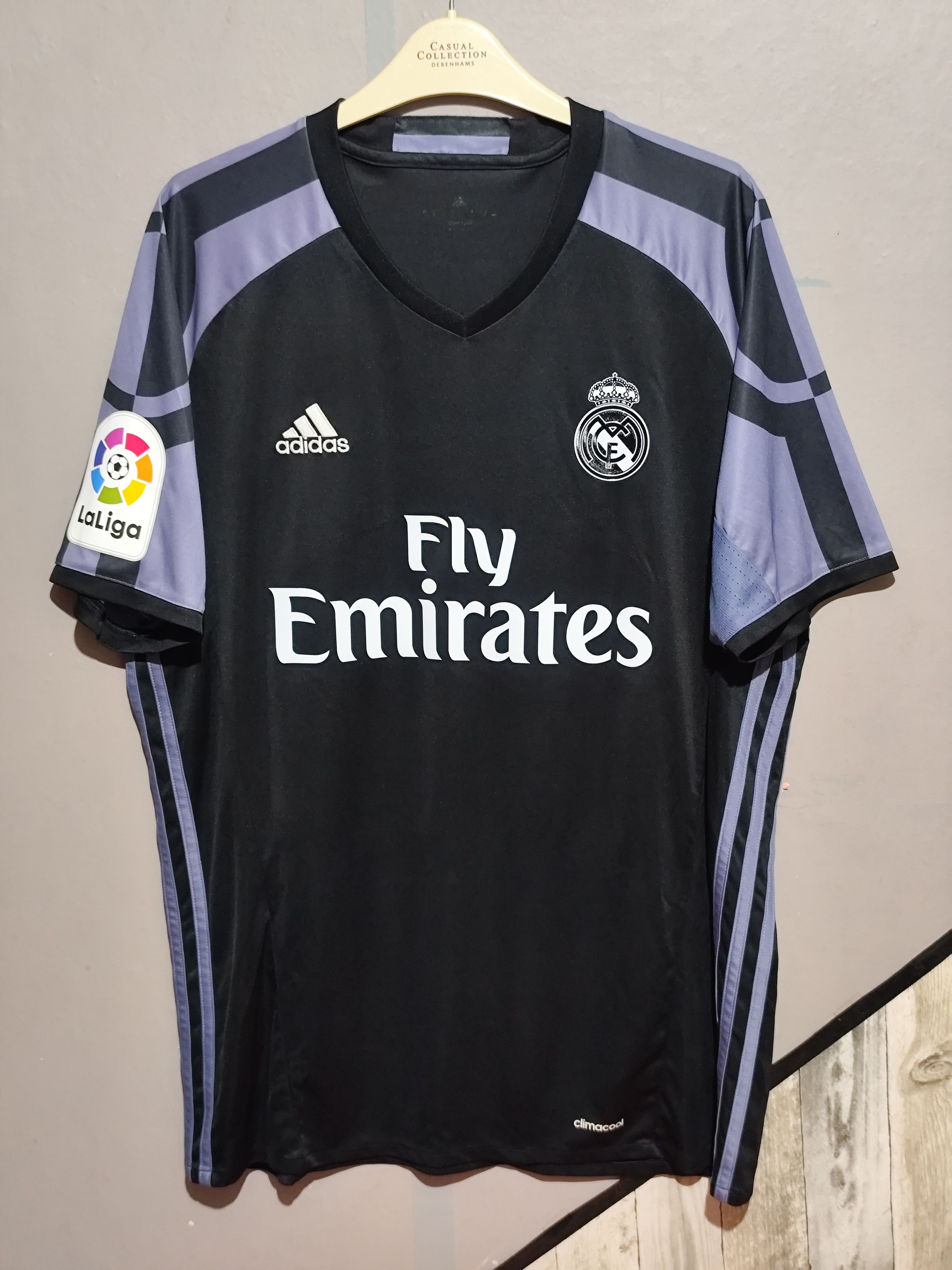 Adidas Adidas x 2016/17 Real Madrid #8 Kroos Third Jersey Size US M / EU 48-50 / 2 - 2 Thumbnail