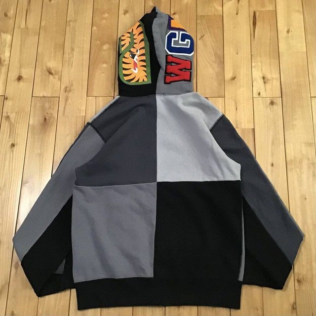 Bape BAPE Crazy color shark full zip hoodie a bathing ape Size US L / EU 52-54 / 3 - 2 Thumbnail