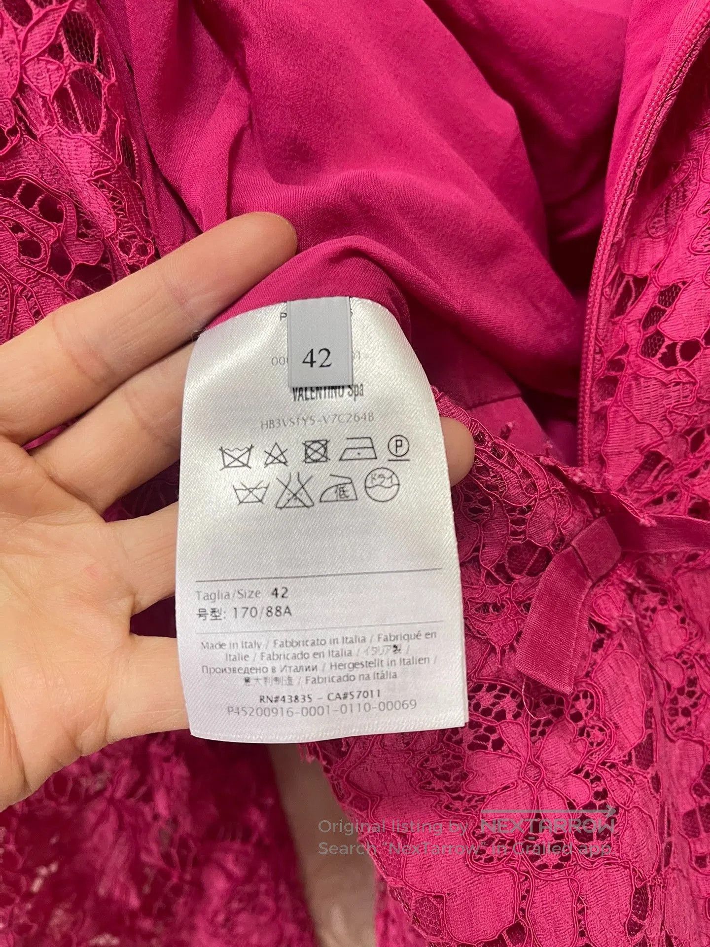 Valentino Valentino Classic Lace Dress. Size M / US 6-8 / IT 42-44 - 3 Thumbnail