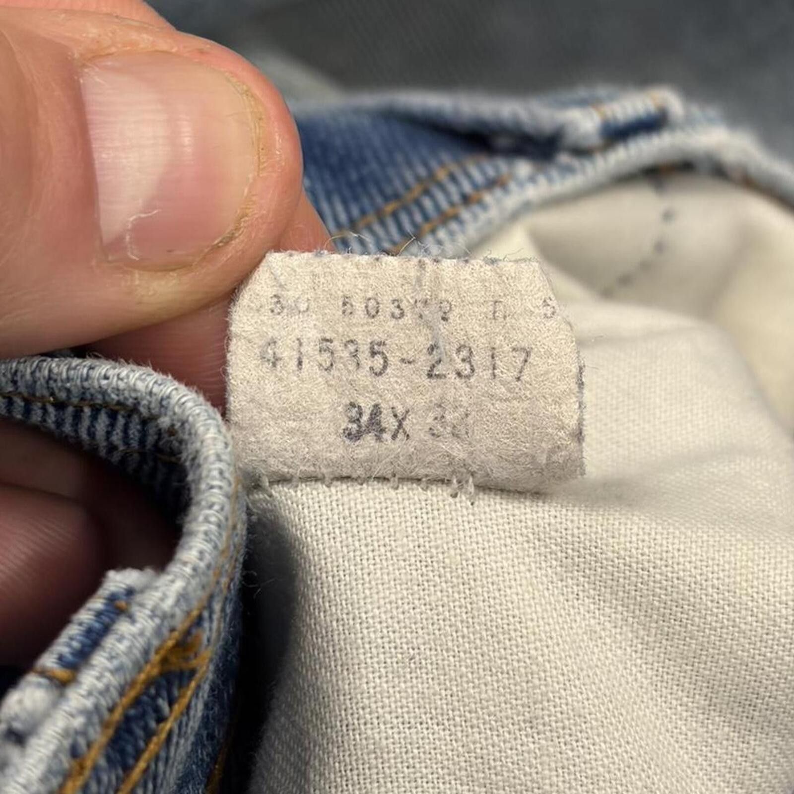 Levi's Vintage 1979 Levi 207 Orange Tab Bootcut Jeans Size US 33 - 8 Thumbnail