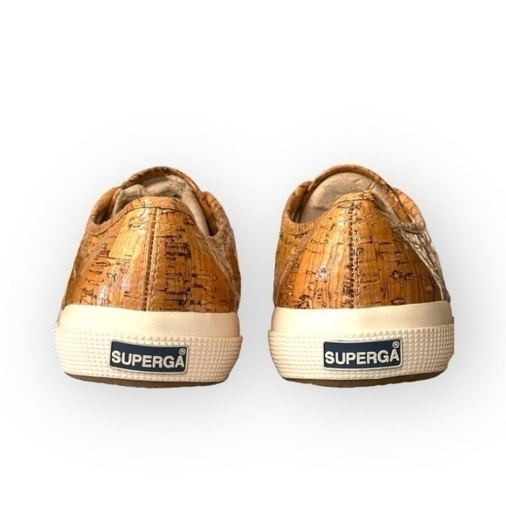 Superga SUPERGA Shiny Cork Sneakers NWOT, Unisex Size EU 41 Size US 9 / IT 39 - 7 Thumbnail