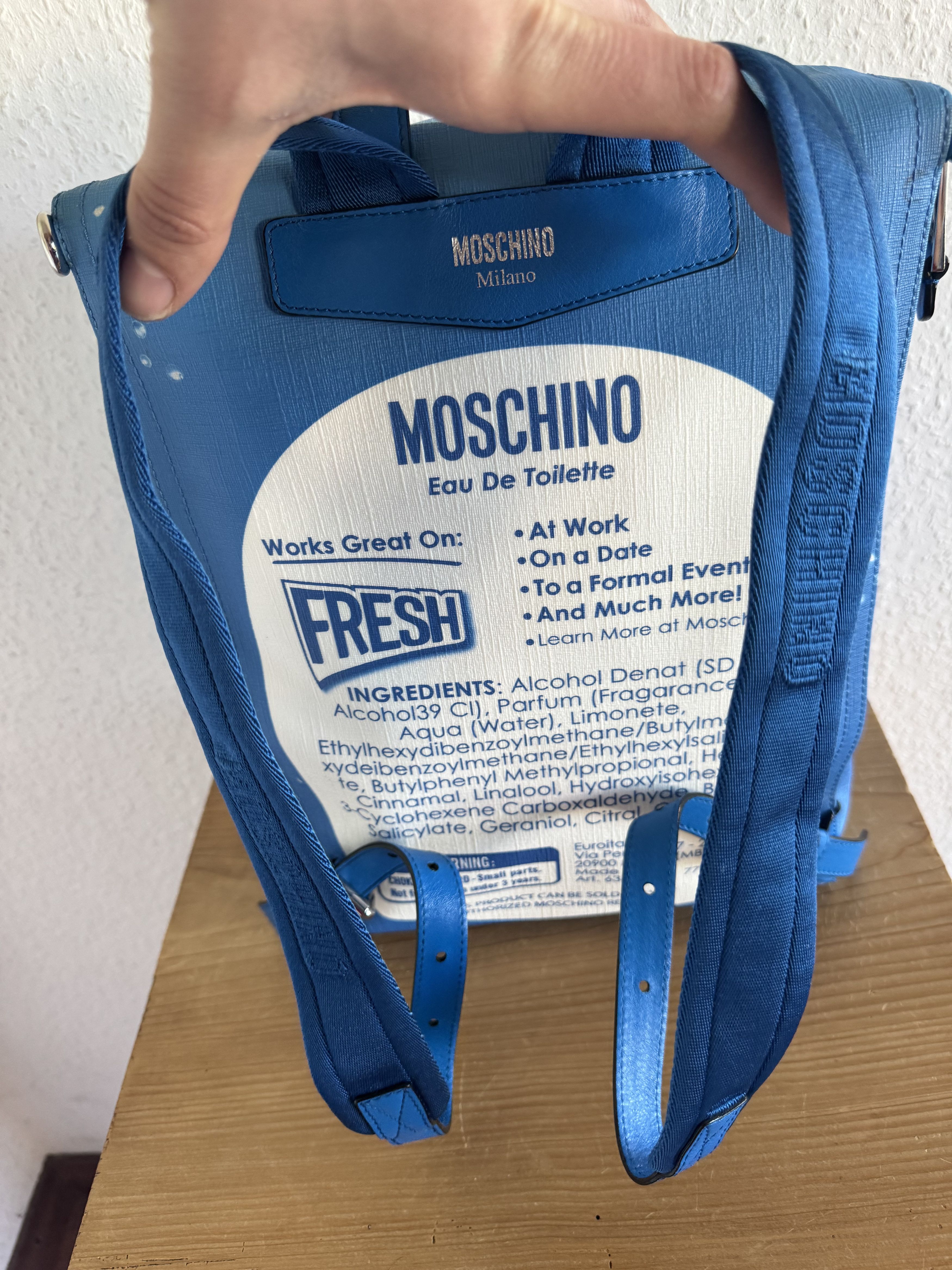 Moschino Fresh Couture Bottle Backpack Size ONE SIZE - 5 Thumbnail