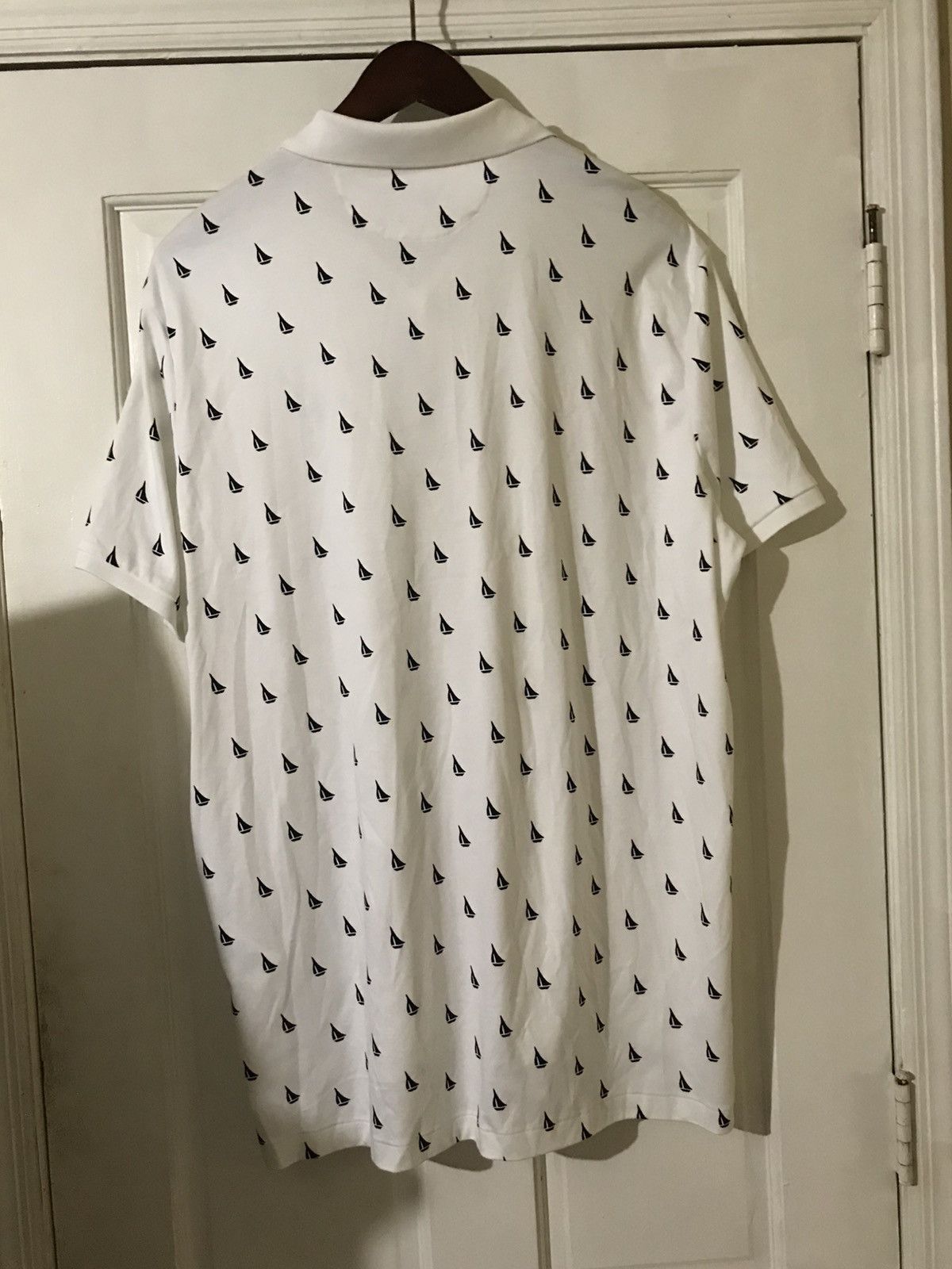 Polo Ralph Lauren Polo Ralph Lauren Custom Fit Polo Boat All Over Men Sz XL Size US XL / EU 56 / 4 - 4 Thumbnail