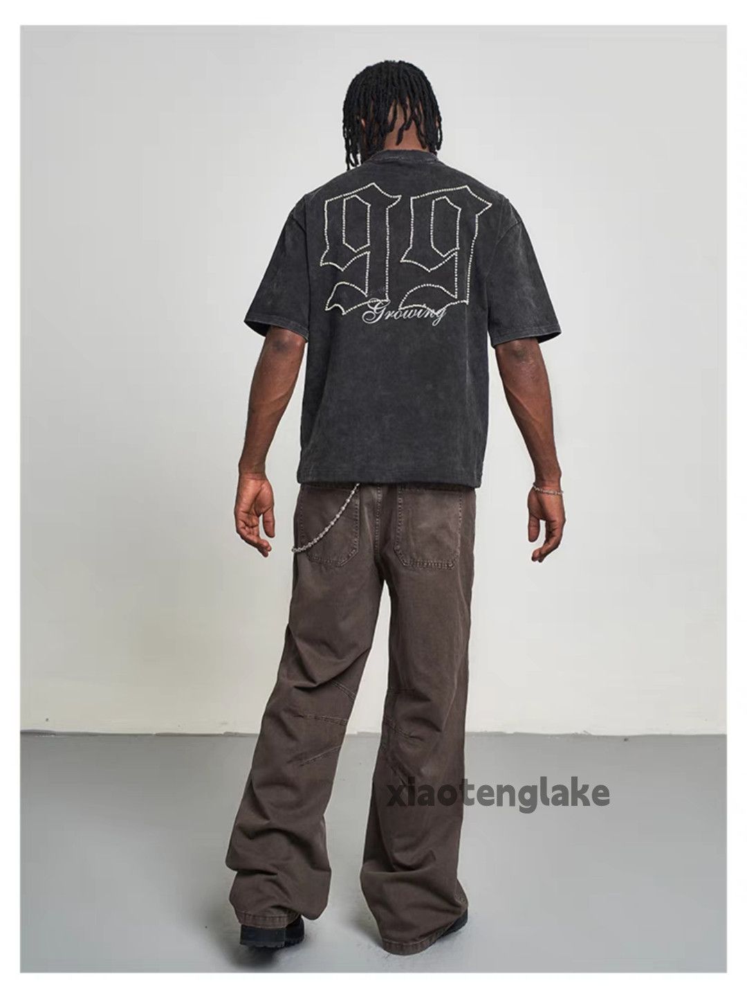 Designer × Japanese Brand × Vintage utility workwear carpenter outdoor cargo flared pants Size US 32 / EU 48 - 3 Thumbnail