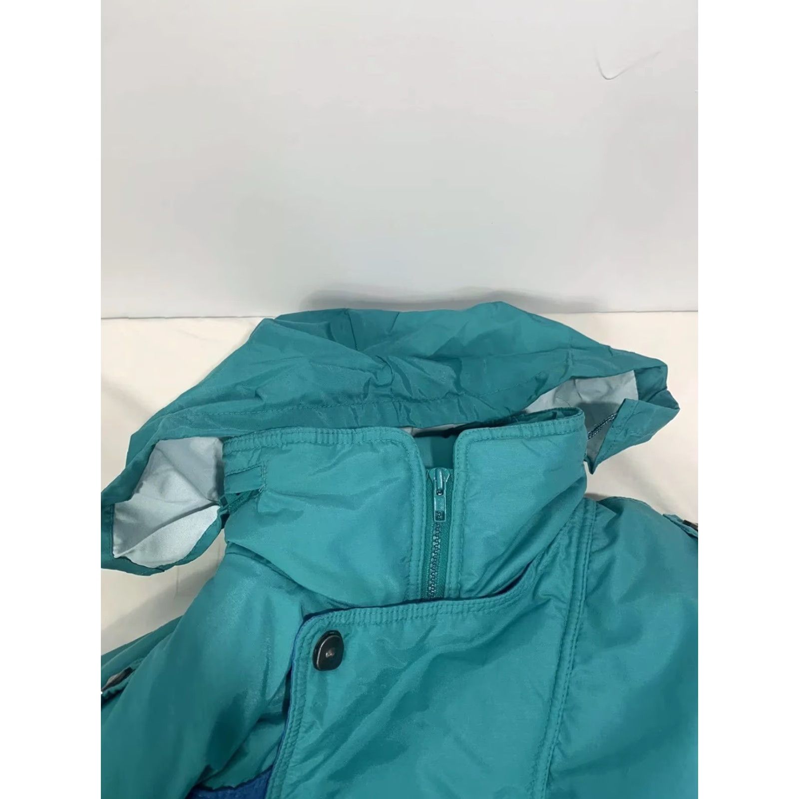 Vintage VINTAGE Sportime Actionwear Puffer Jacket Unisex Adults Size L Teal 90s Full Zip Size US L / EU 52-54 / 3 - 4 Thumbnail