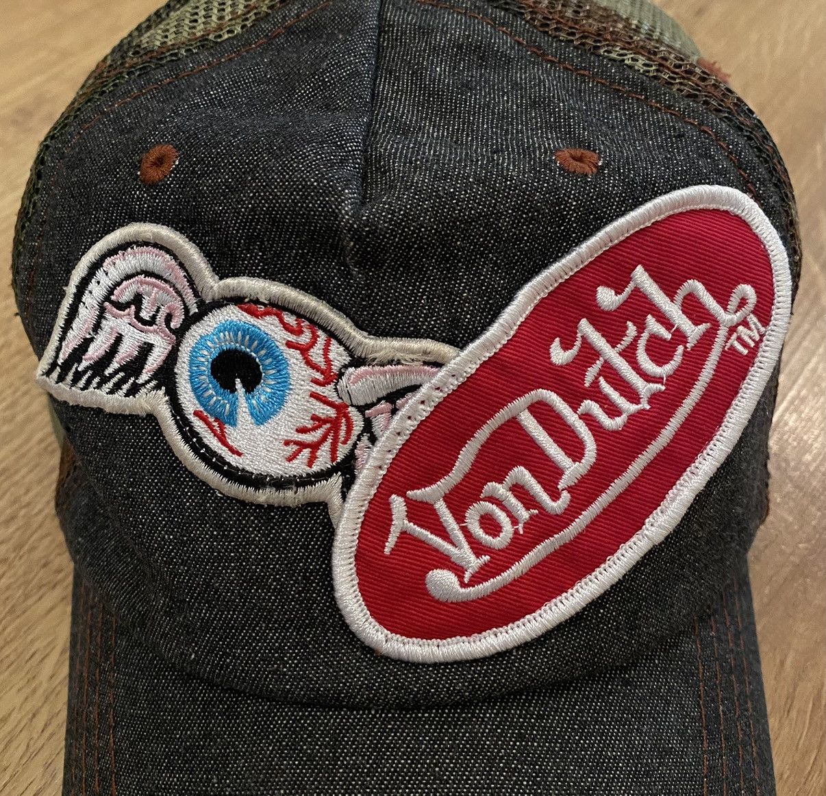 Von Dutch Von Dutch Big Logo Trucker Cap x Vintage Size ONE SIZE - 3 Thumbnail
