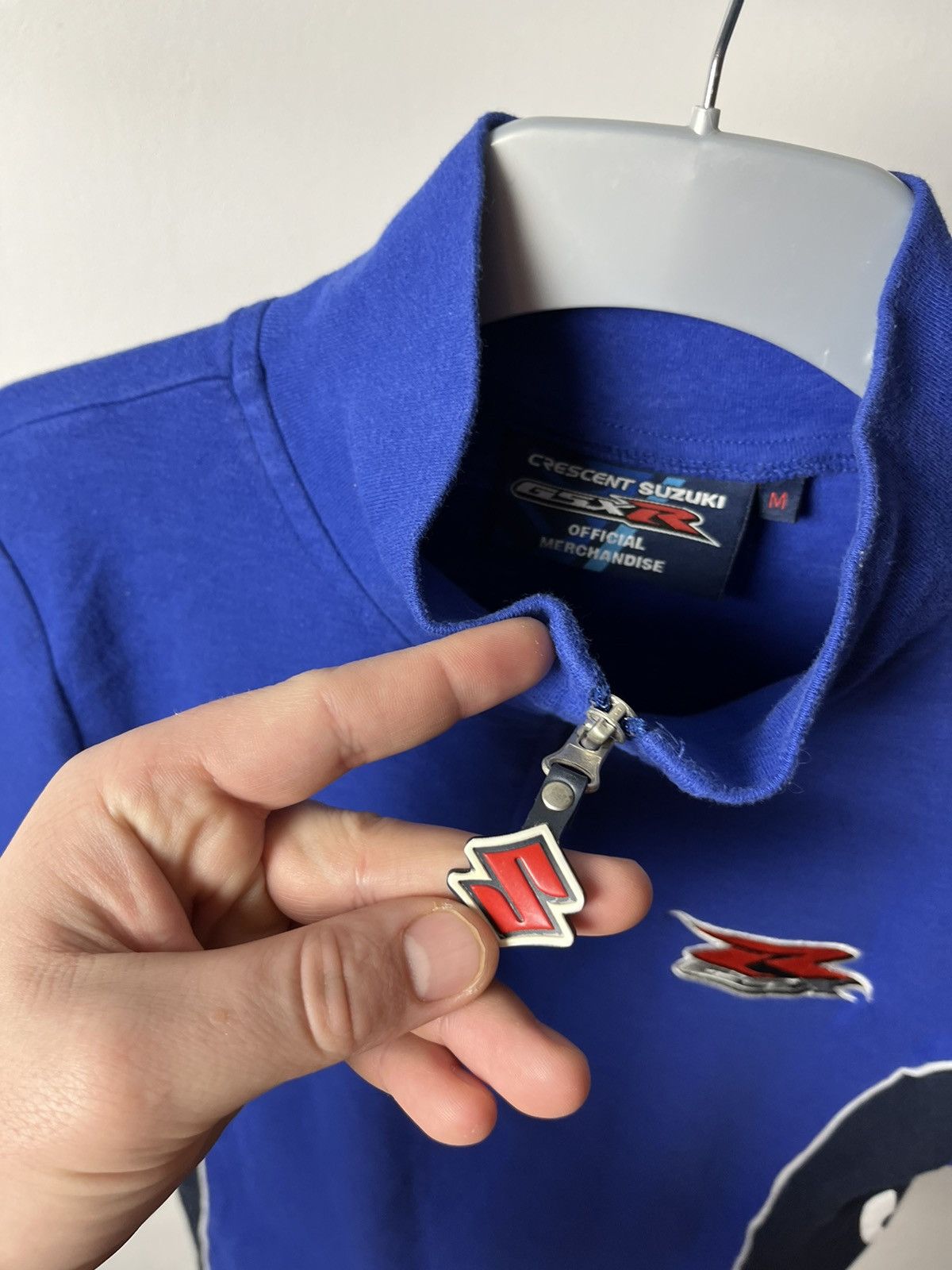 Vintage Vintage Suzuki GSX R Racing cotton Jersey T Shirt Size US M / EU 48-50 / 2 - 10 Thumbnail